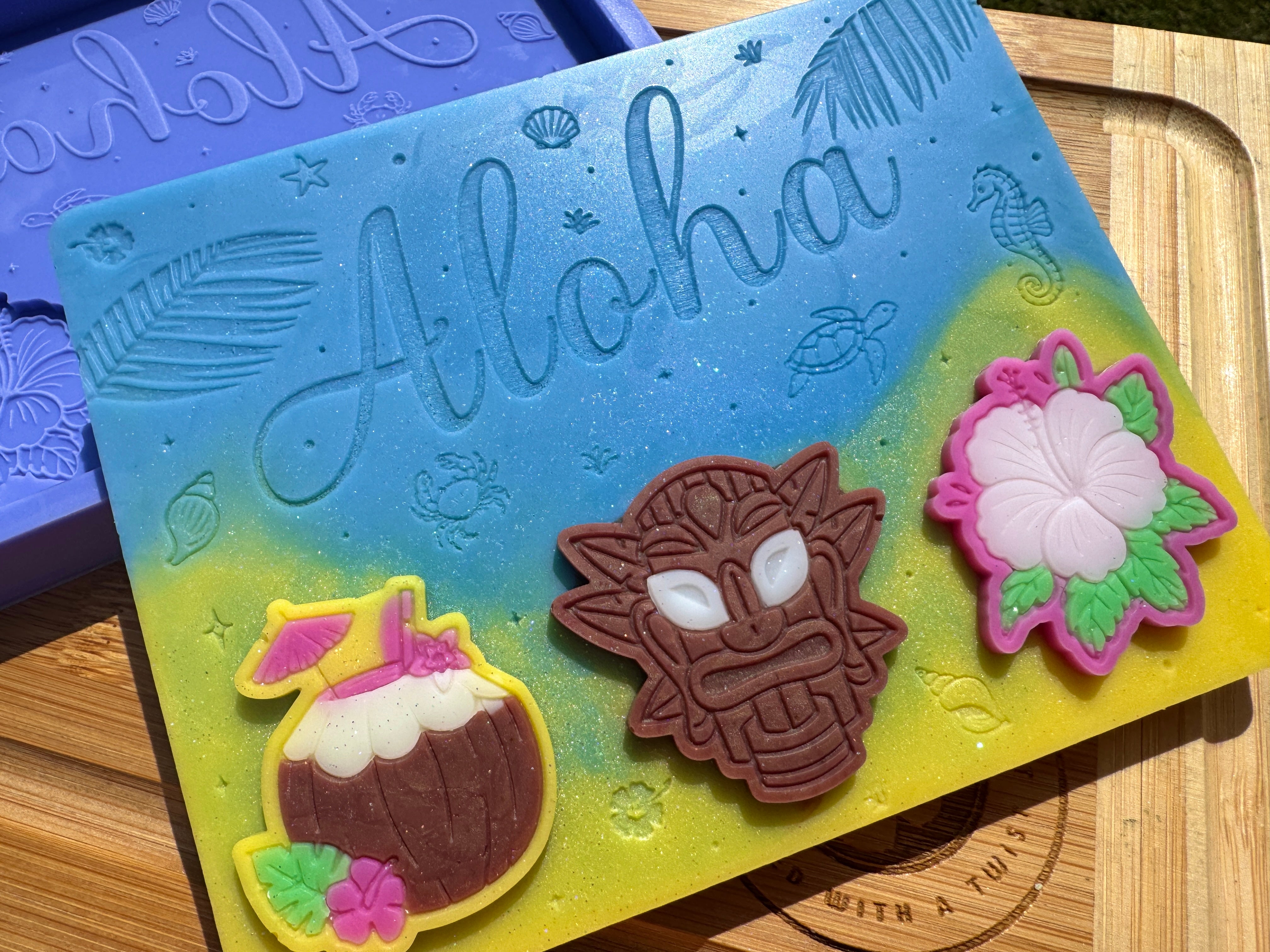 Aloha! Mini Slab Silicone Mold