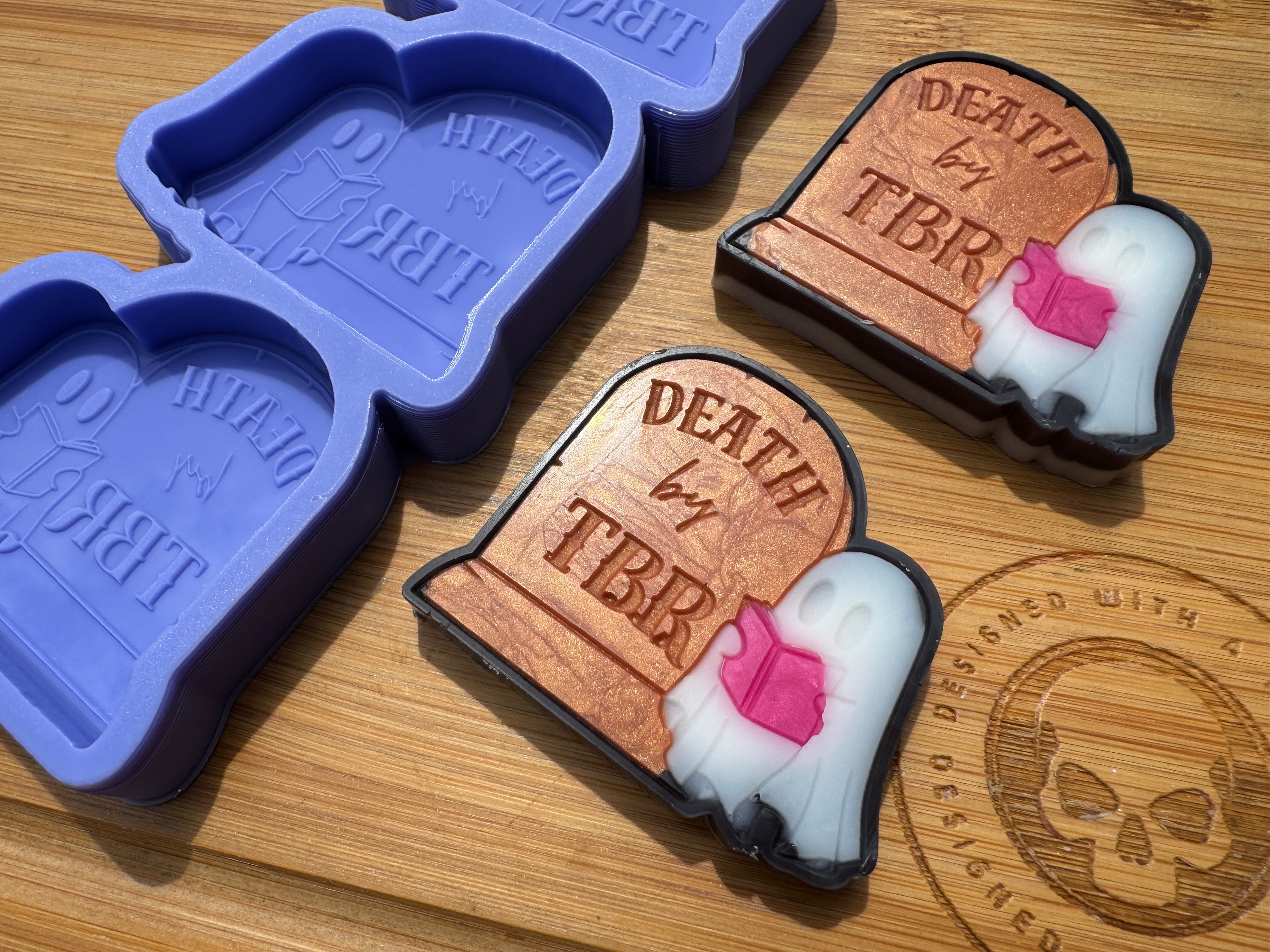 Death by TBR Silicone Mold Trio