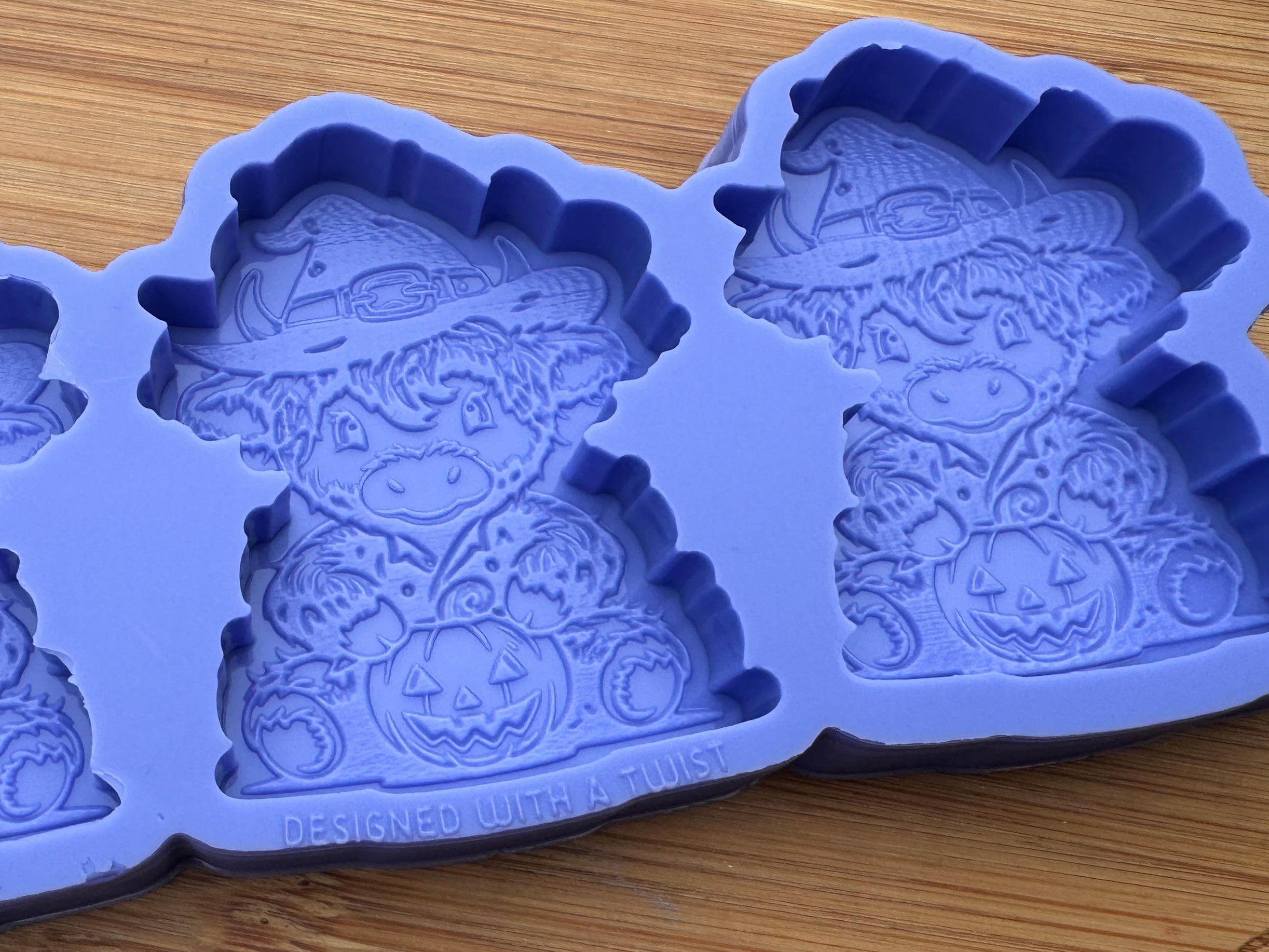 Spooky Cow Silicone Mold Trio