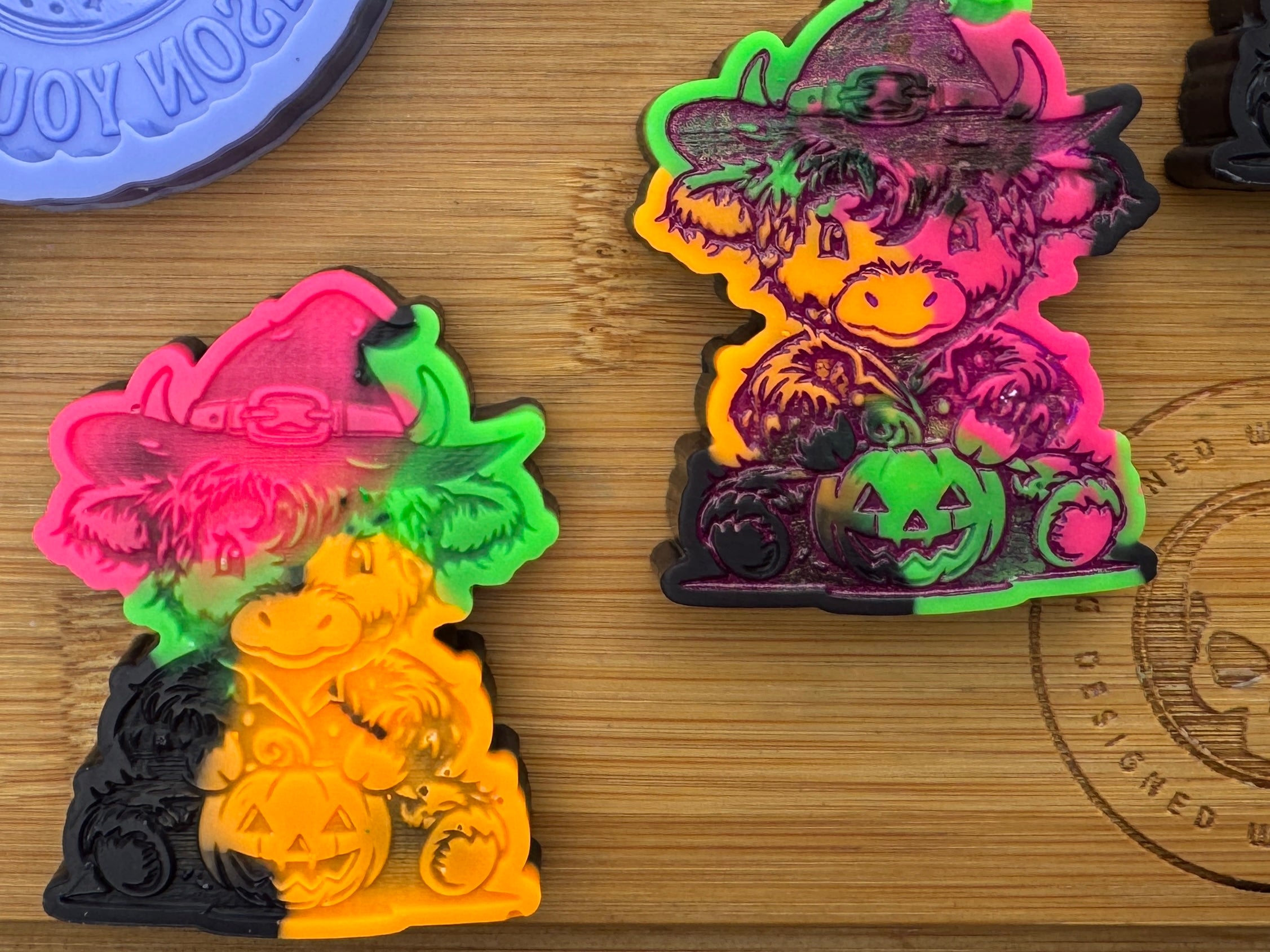 Spooky Cow Silicone Mold Trio