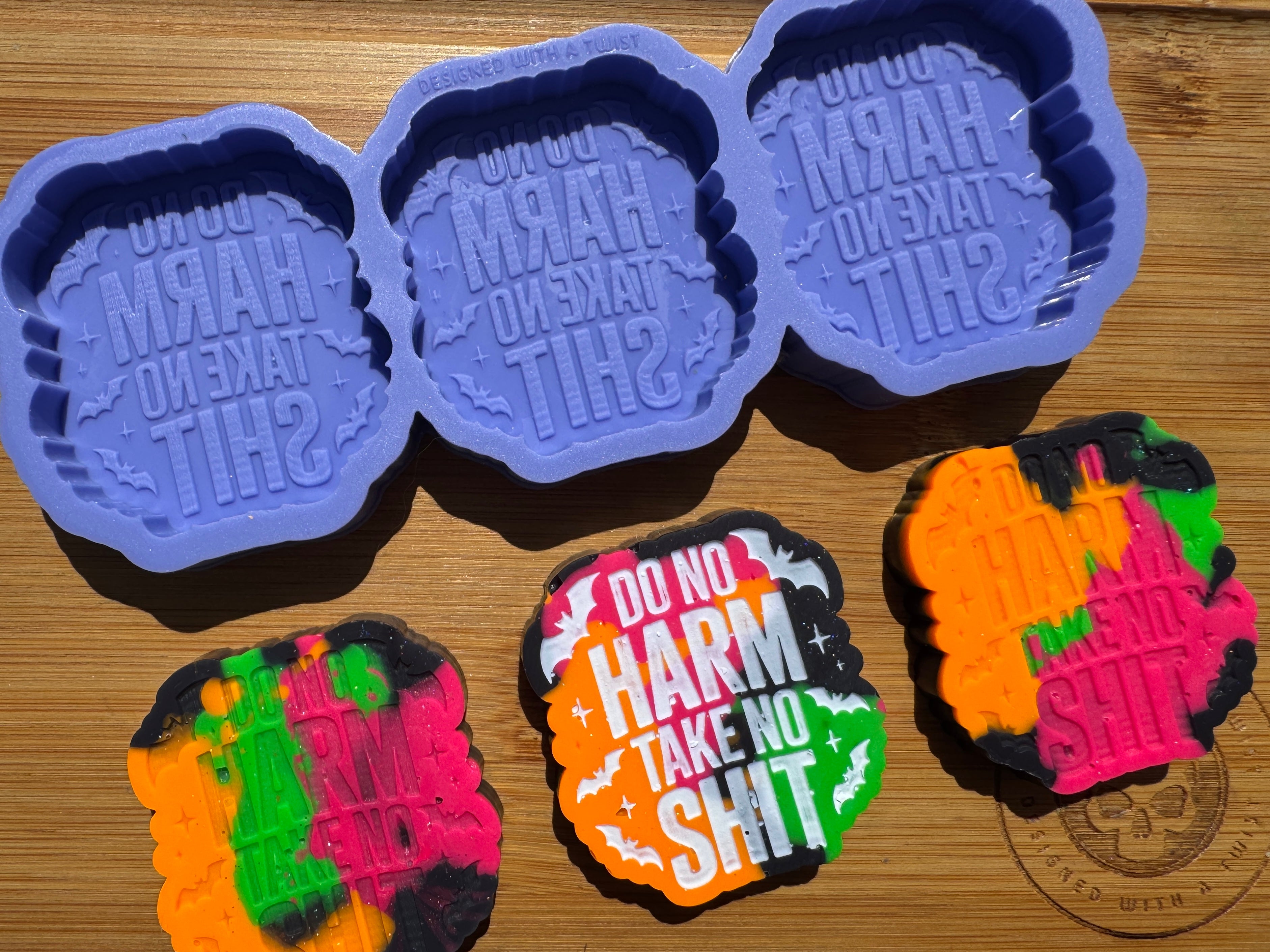 Do No Harm Silicone Trio Mold