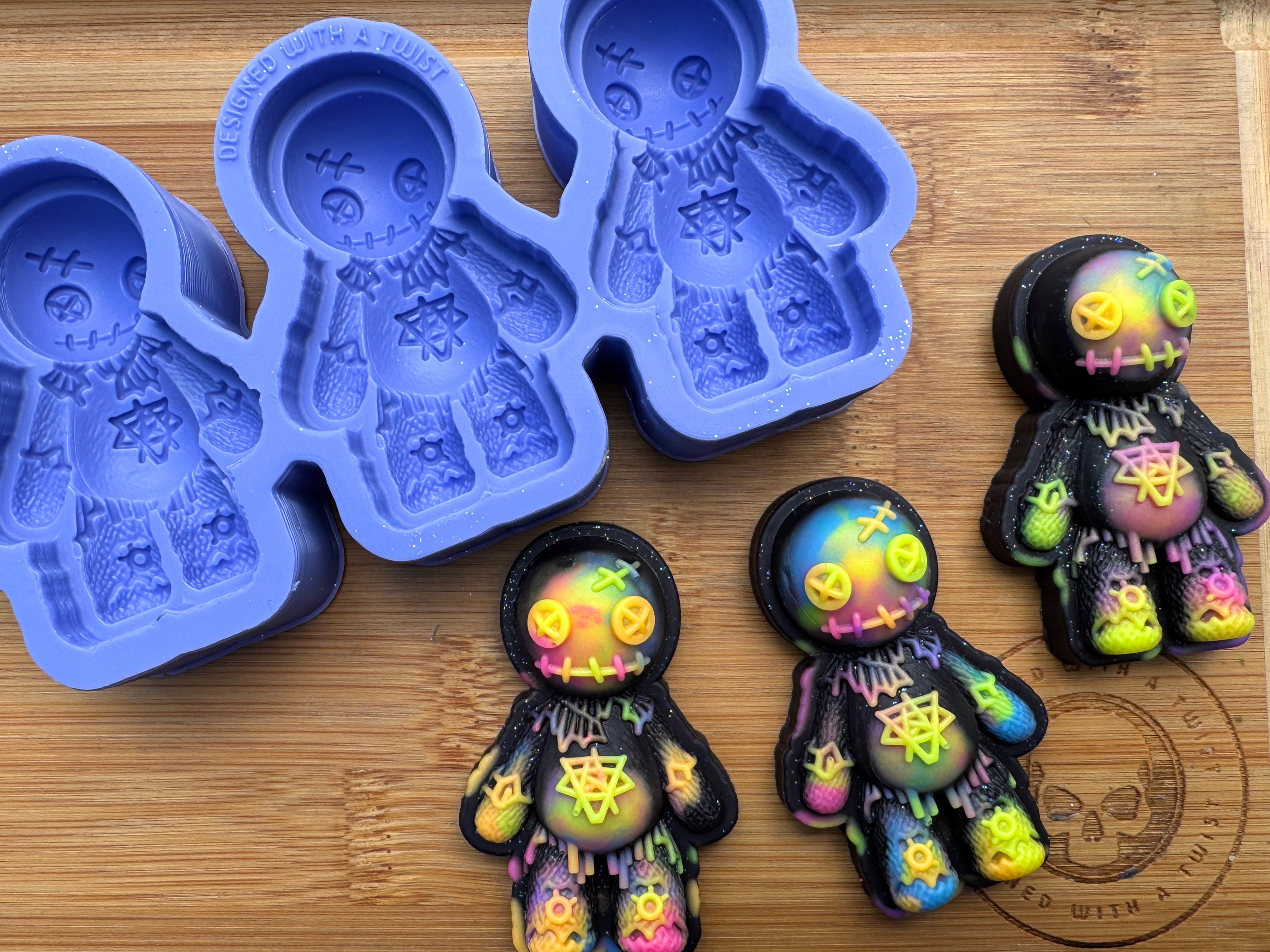 Voodoo Babies Silicone Trio Mold