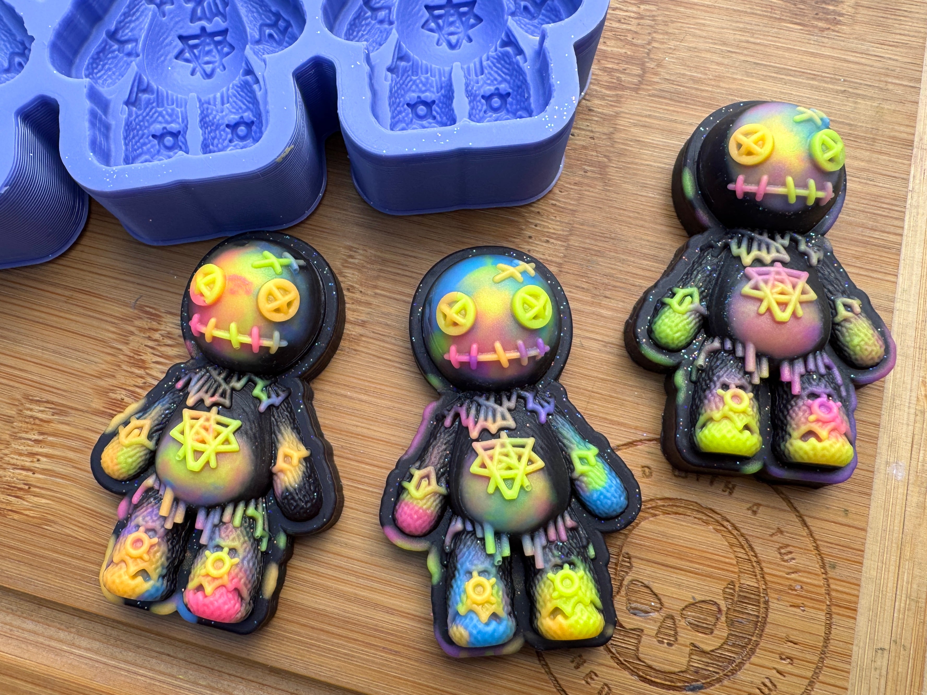 Voodoo Babies Silicone Trio Mold