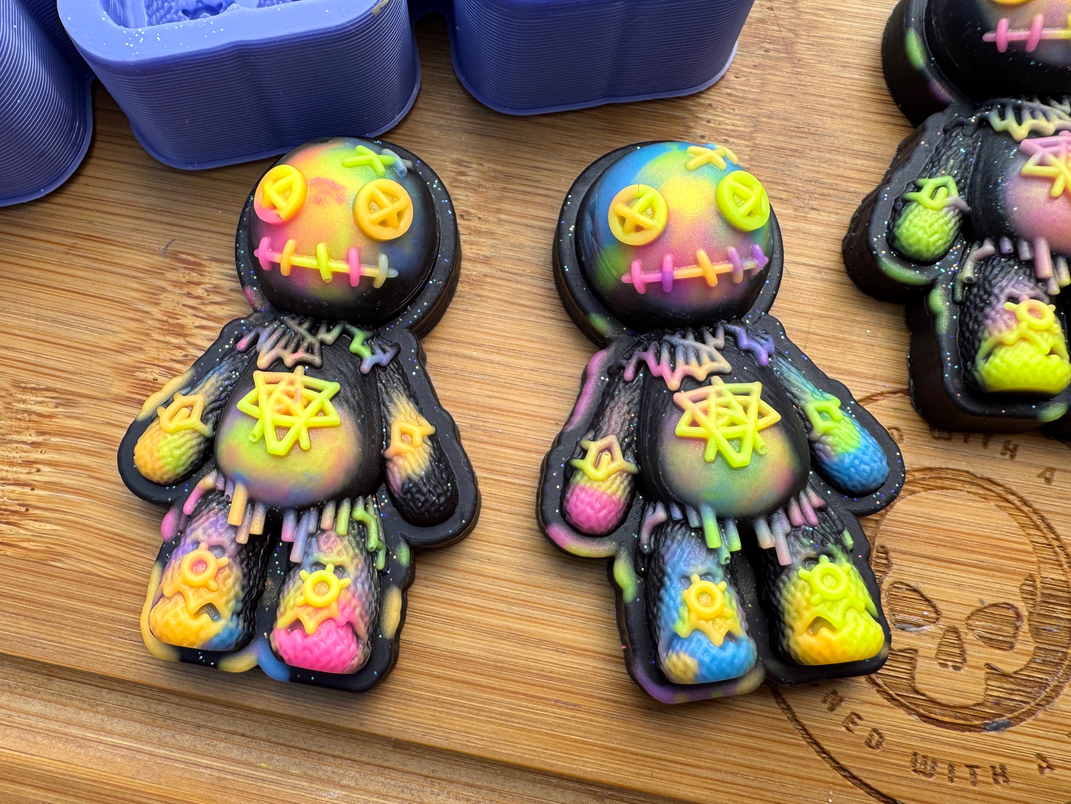 Voodoo Babies Silicone Trio Mold