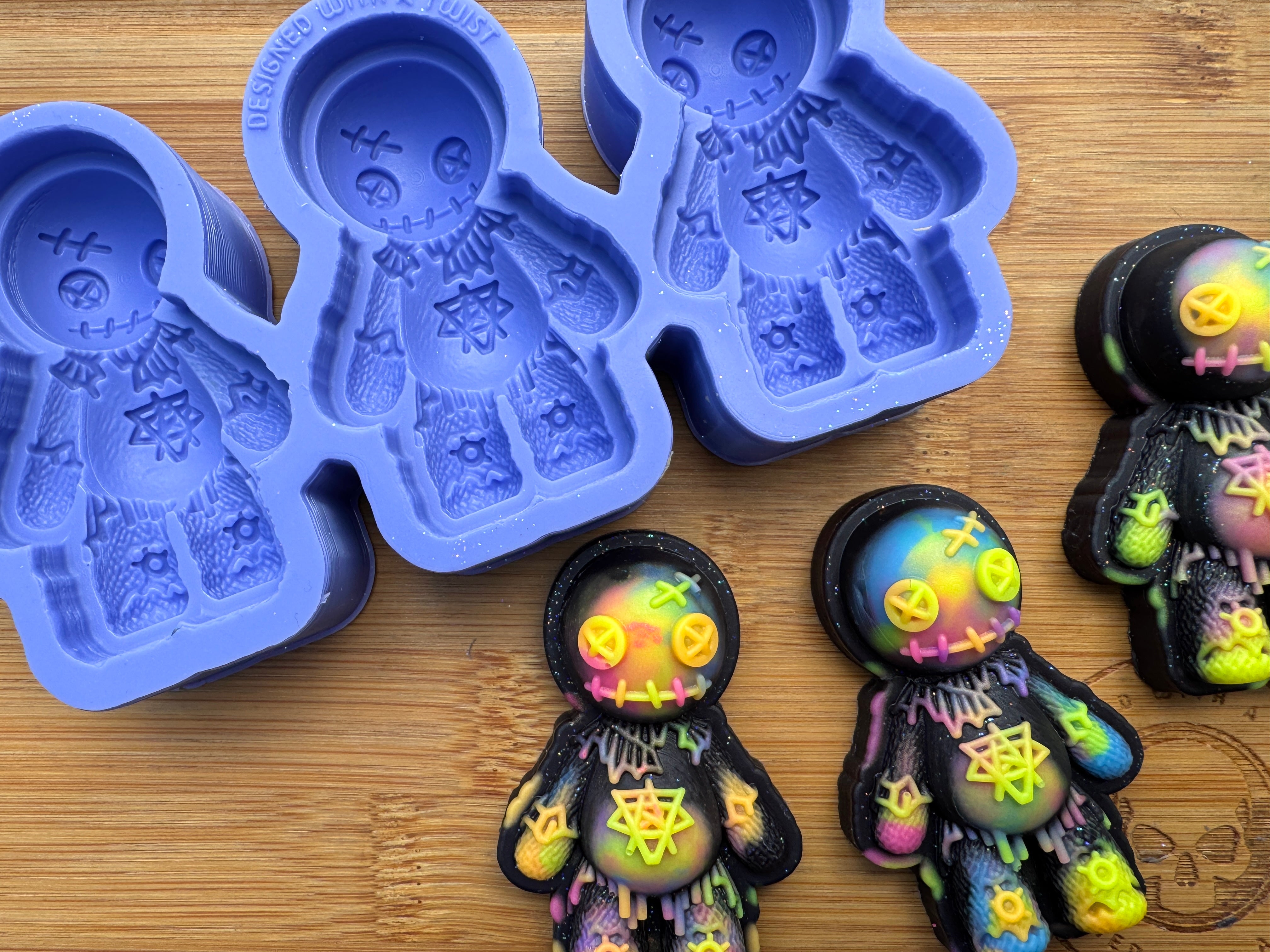 Voodoo Babies Silicone Trio Mold