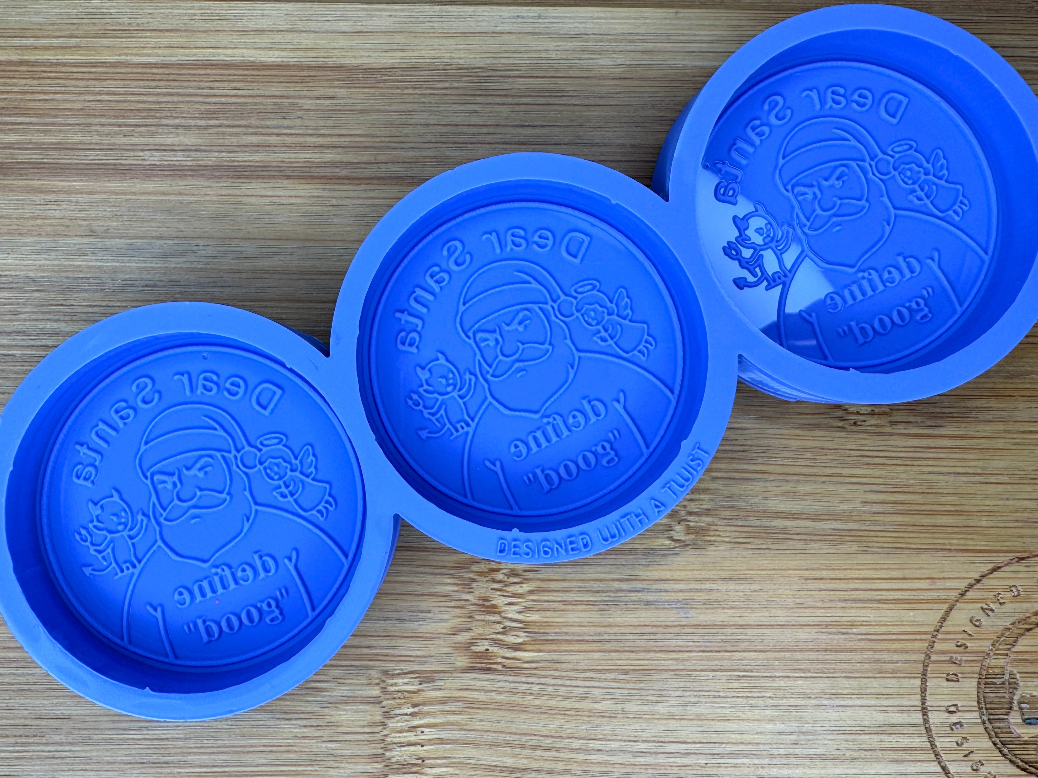 Define Good Santa Silicone Trio Mold