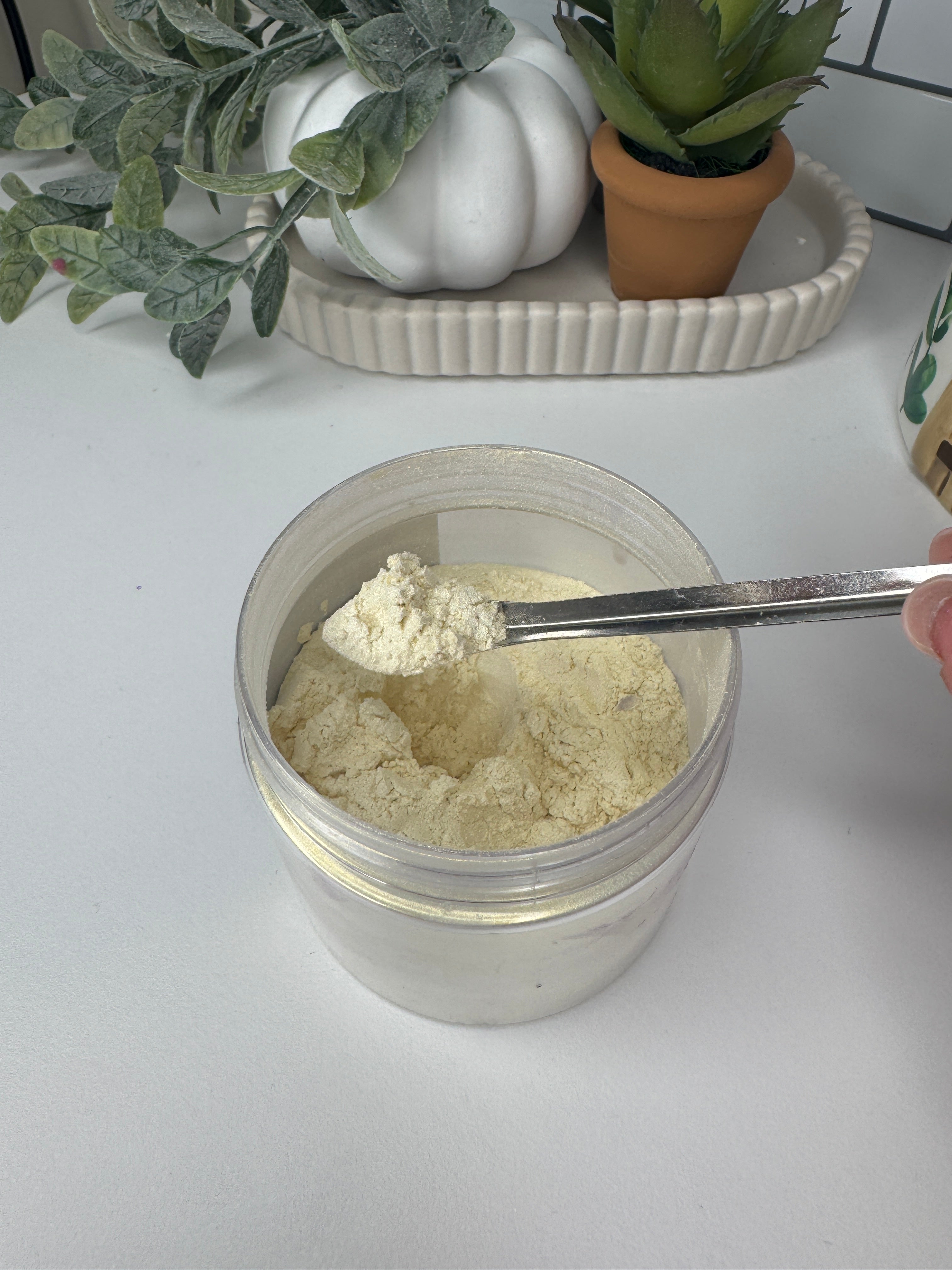 Metal Mica Spoon/Clean Up Tool for Wax