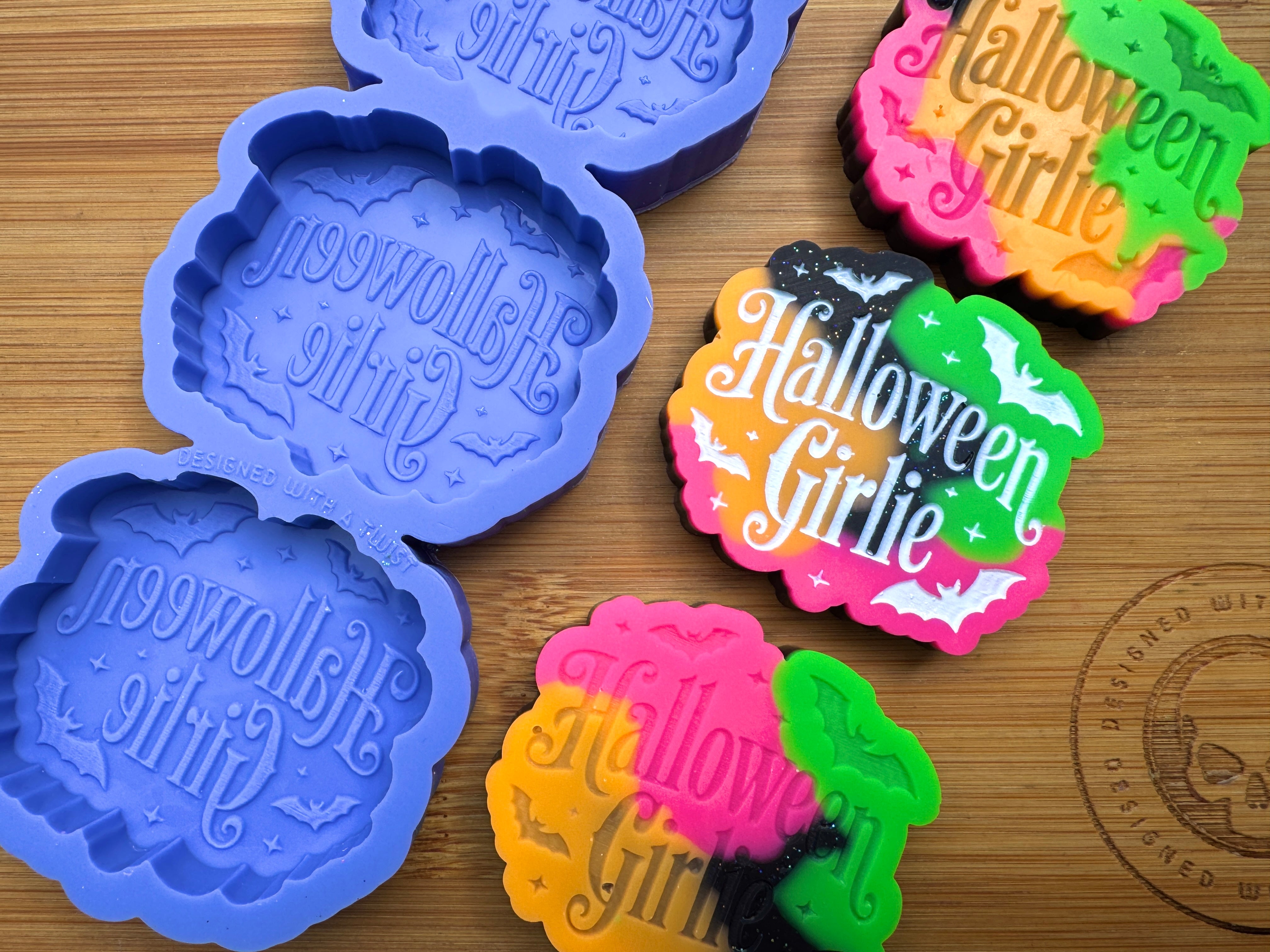 Halloween Girlie Silicone Trio Mold