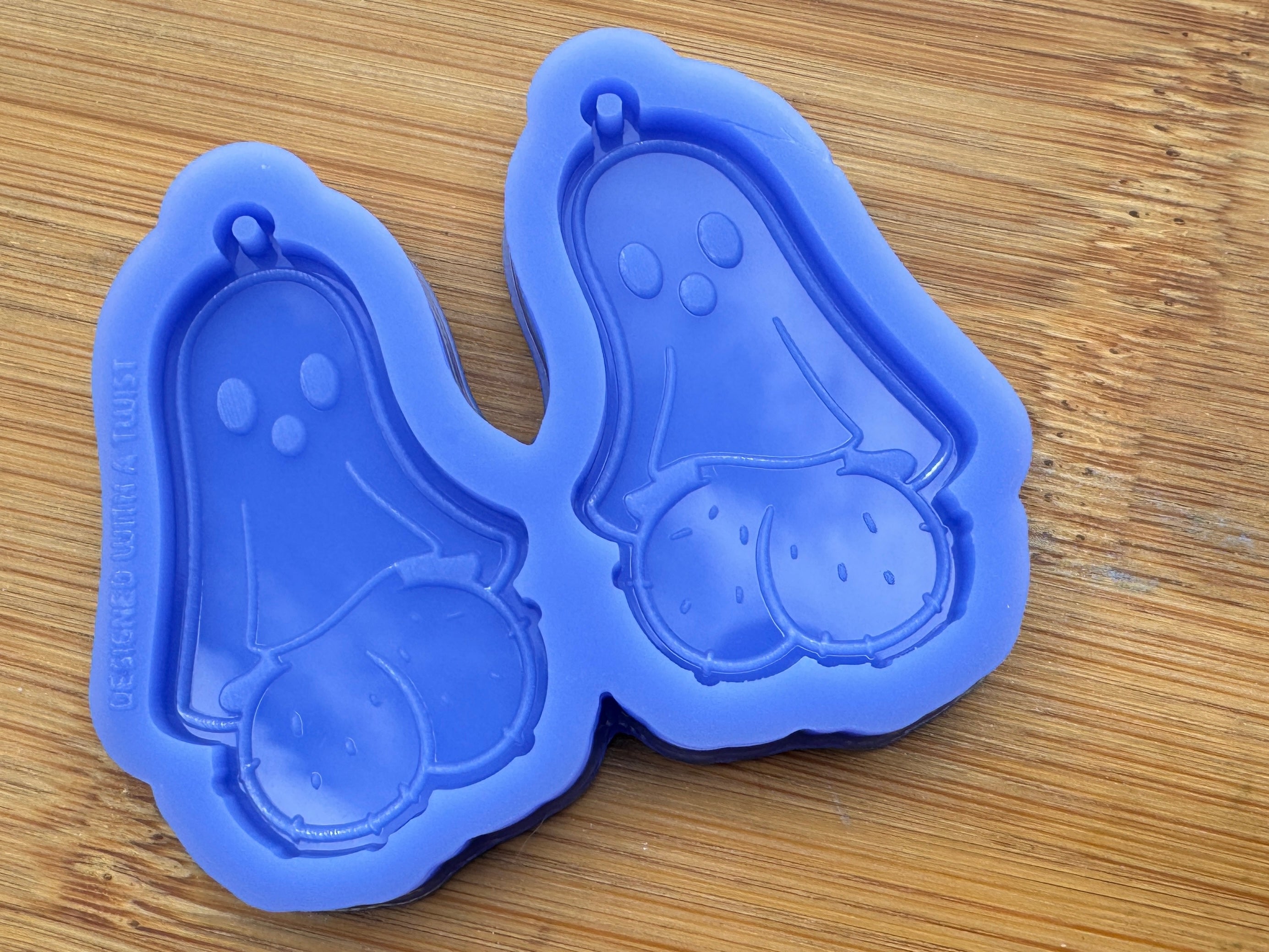 Ghost Penis Earring Silicone Mold