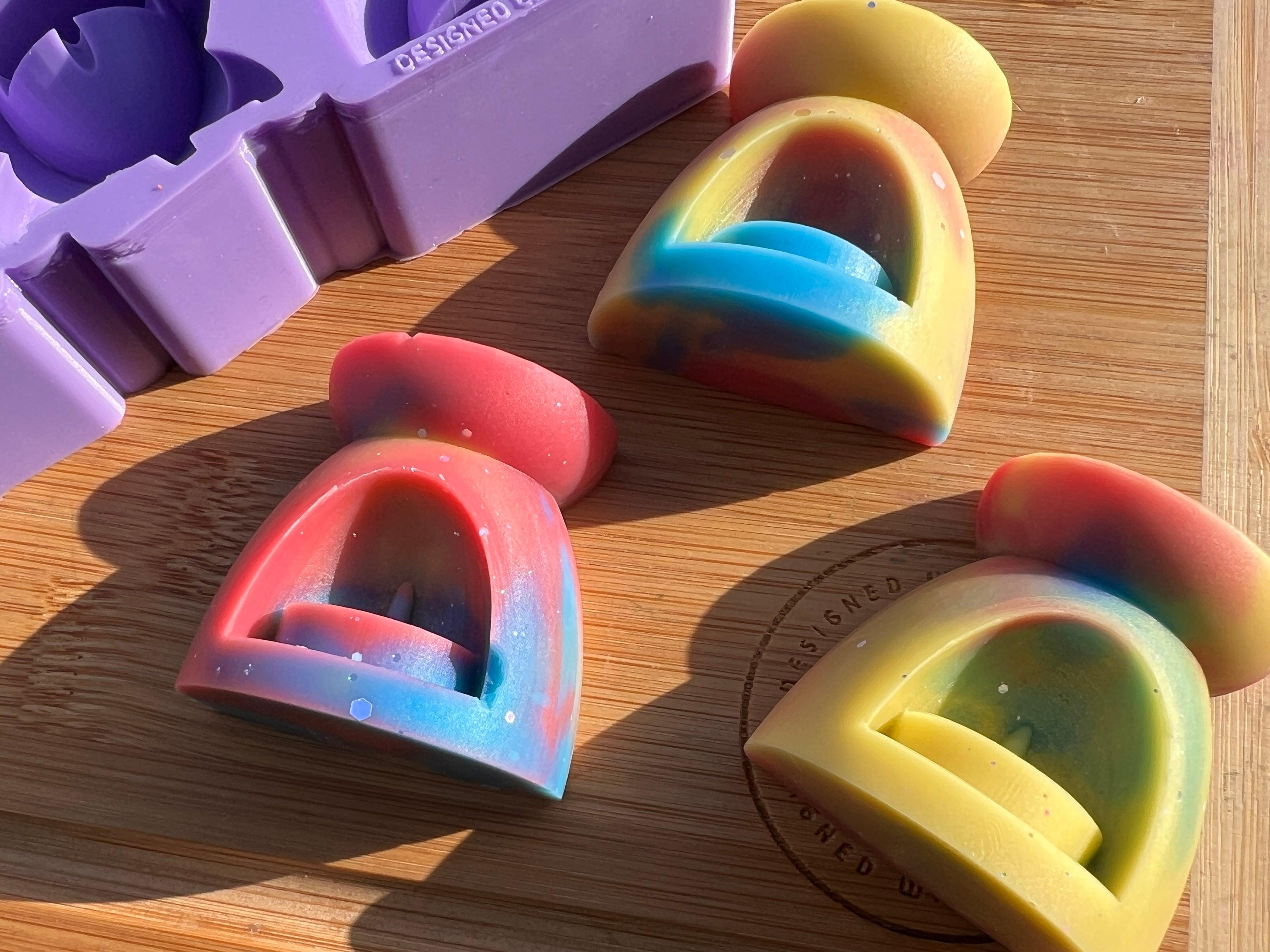 Burner Silicone Mold - Designed with a Twist - Top quality silicone molds made in the UK.