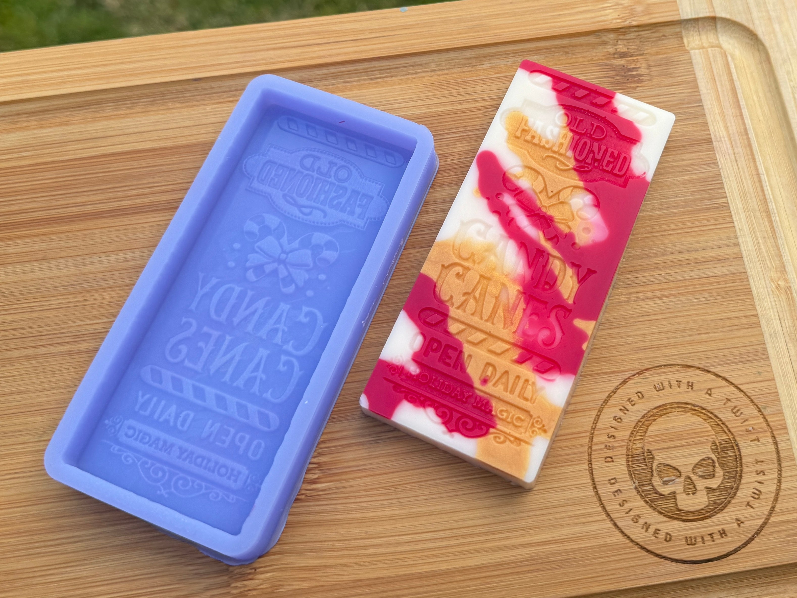 Christmas Sweet Shop Snapbar Silicone Mold