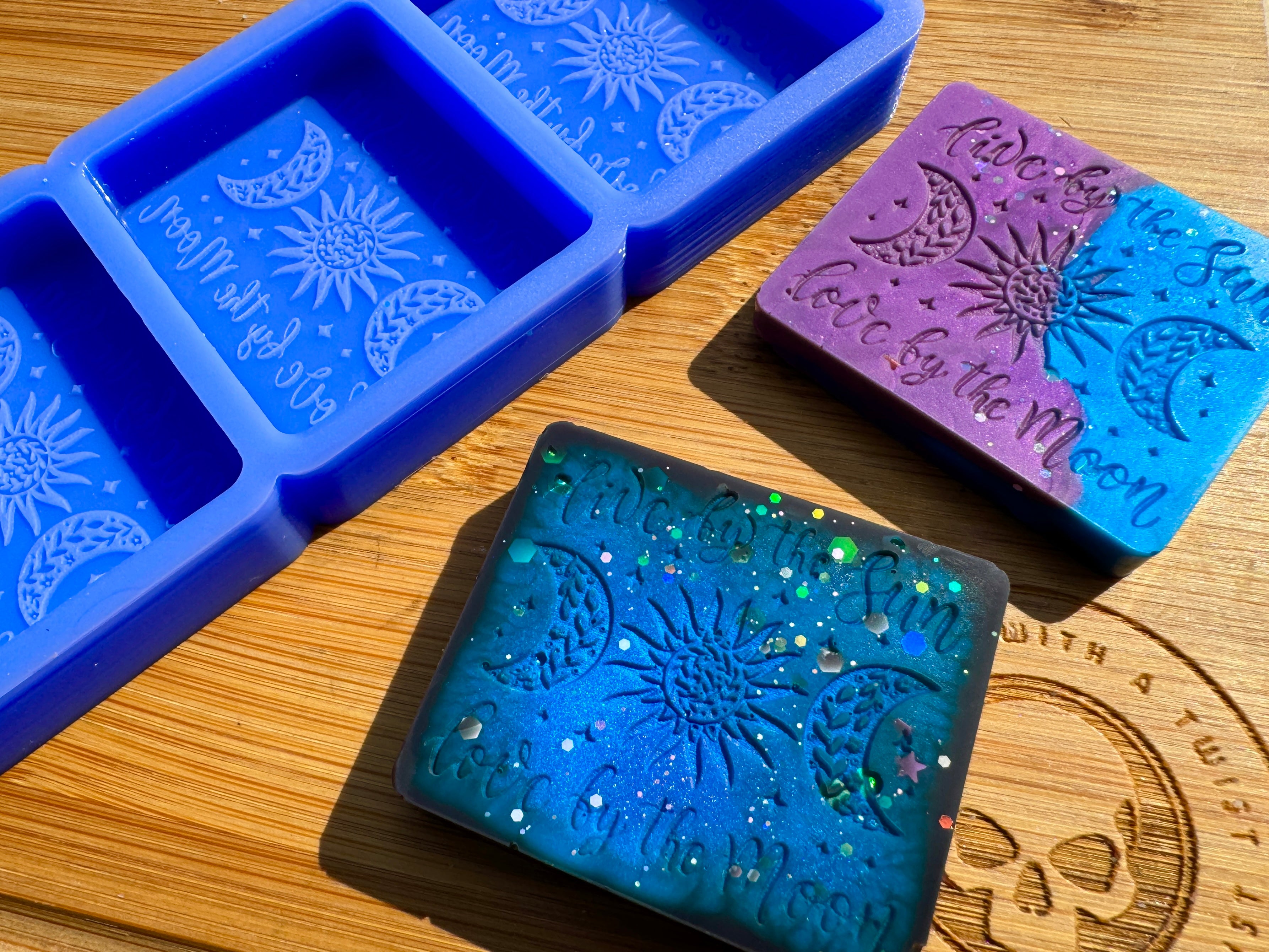 Live by the Sun, Love by the Moon Silicone Mold