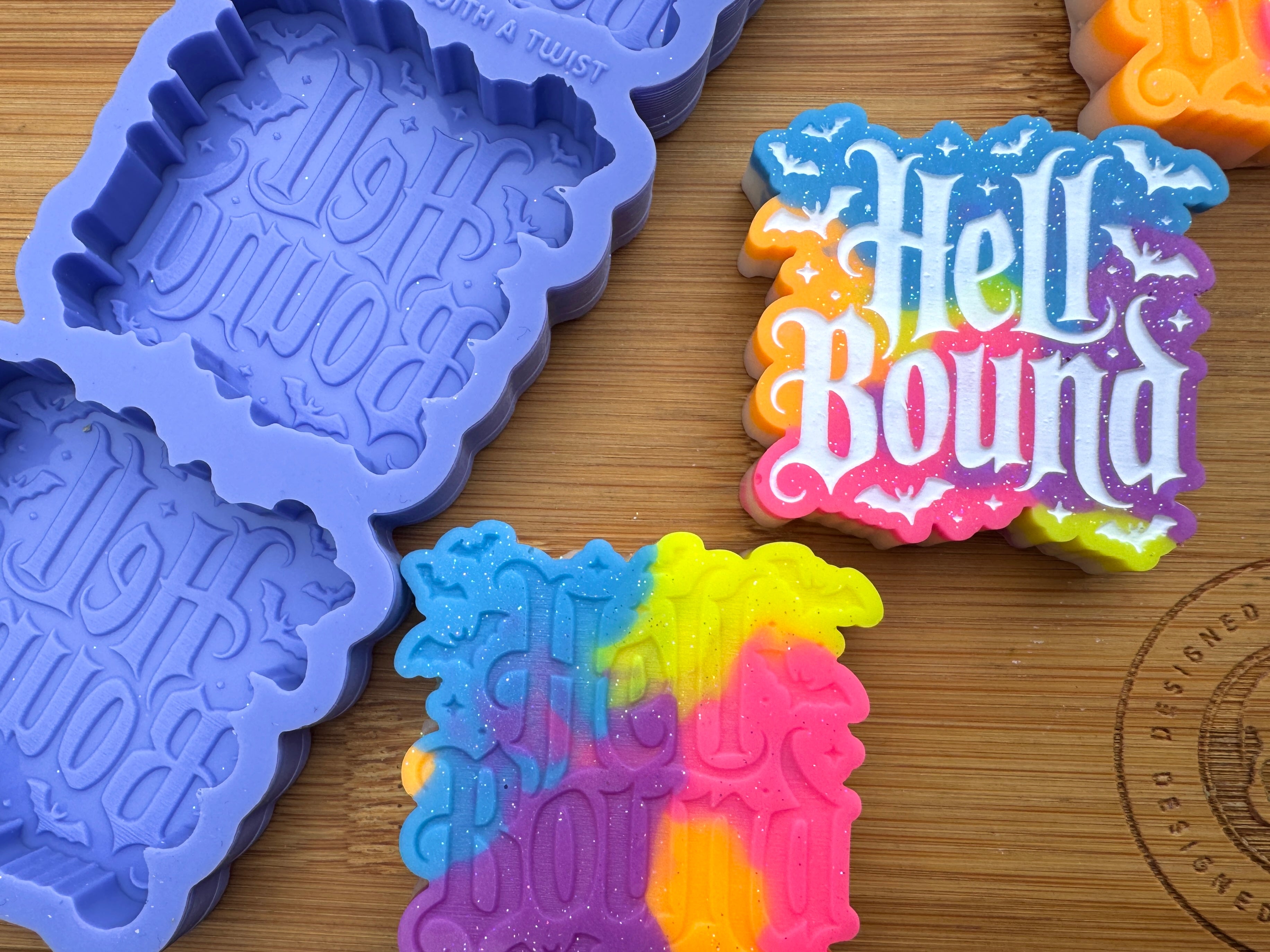 Hell Bound Silicone Trio Mold