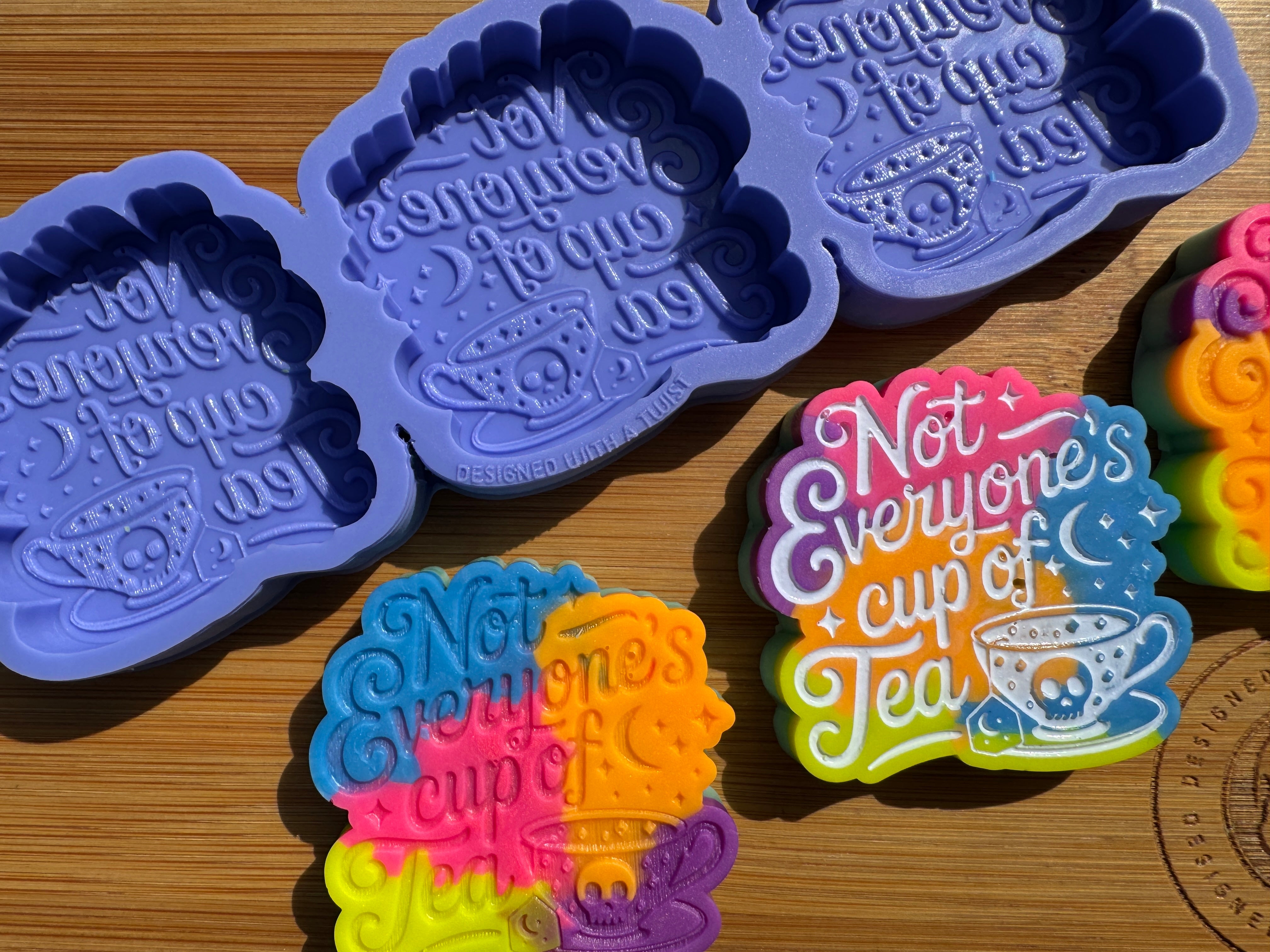 Not Everyone's Cup of Tea Silicone Trio Mold