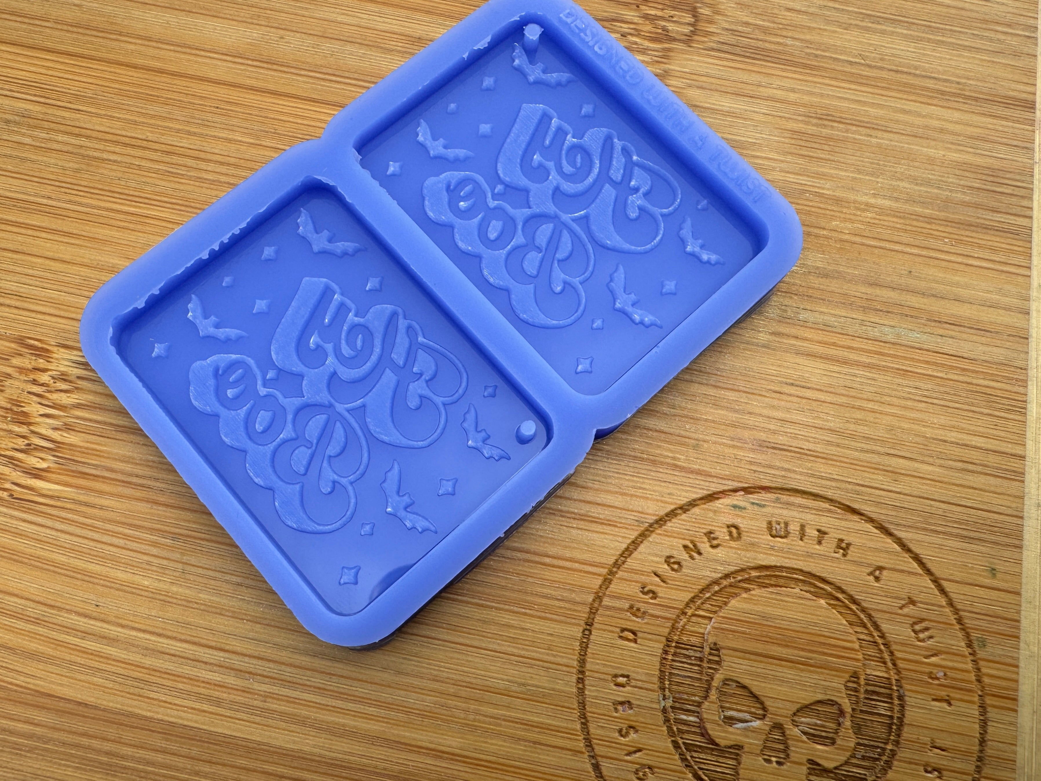 Hey Boo Earring Silicone Mold