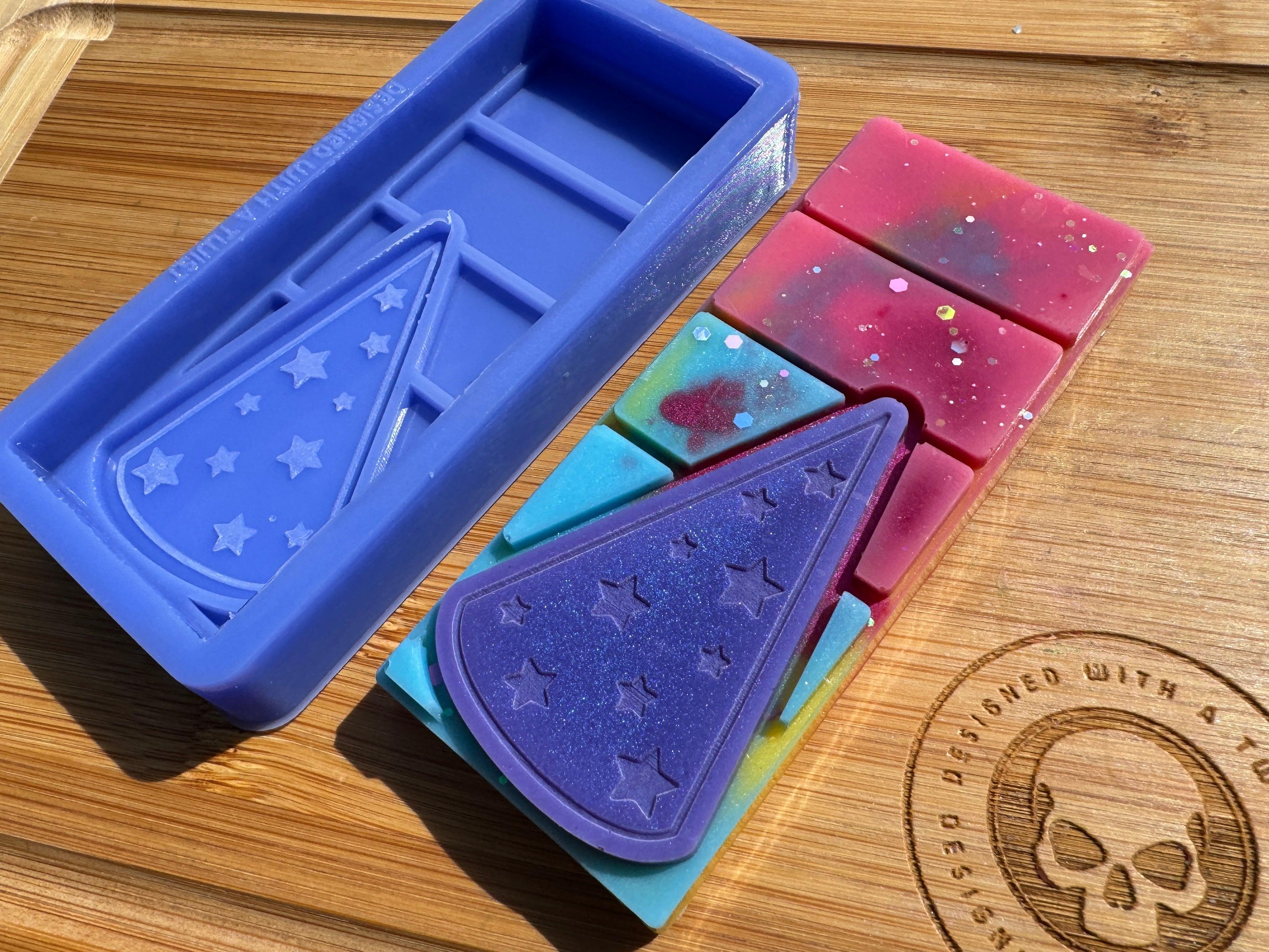 Party Hat Snapbar Silicone Mold - Designed with a Twist - Top quality silicone molds made in the UK.