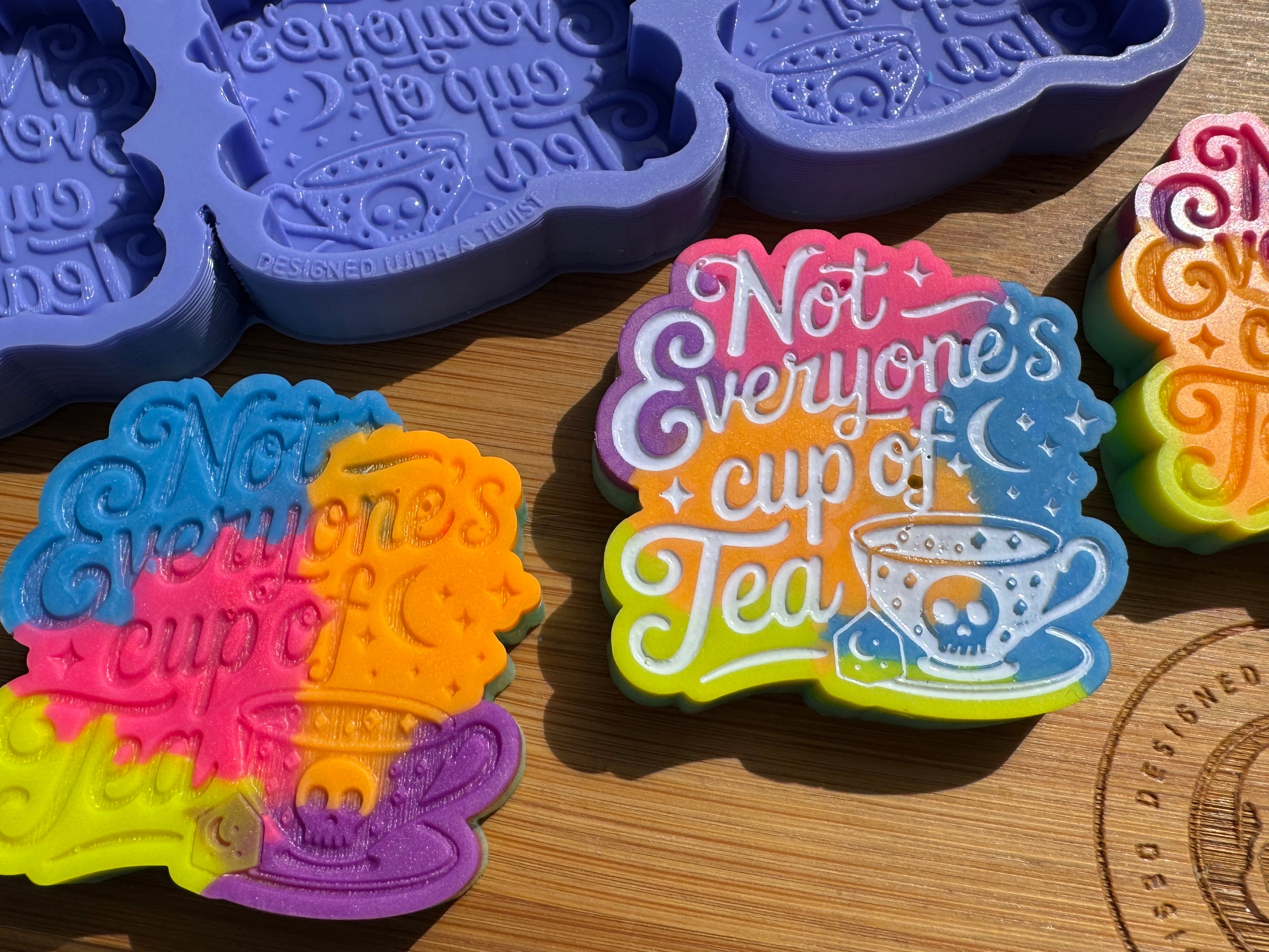 Not Everyone's Cup of Tea Silicone Trio Mold