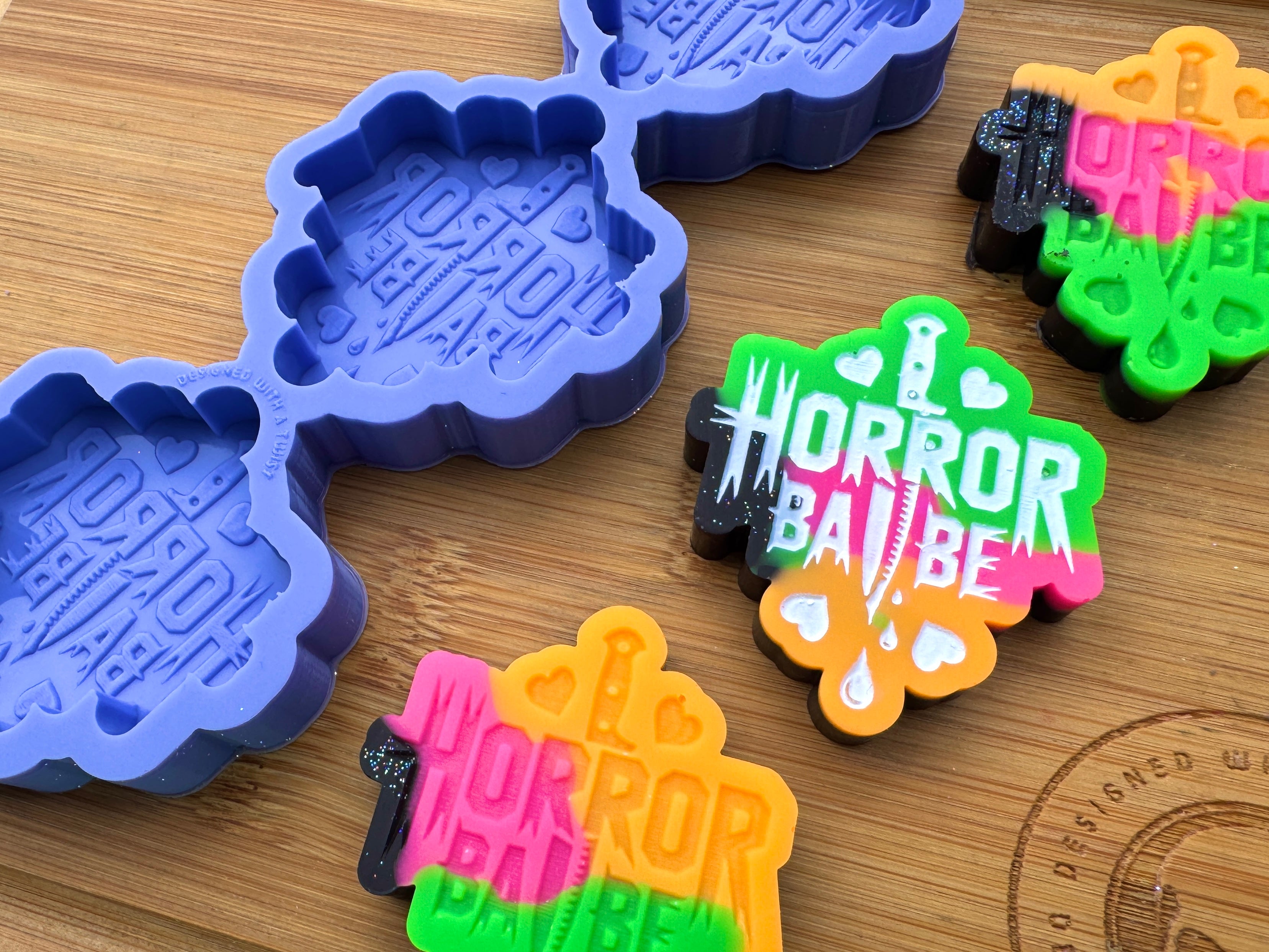 Horror Babe Silicone Trio Mold