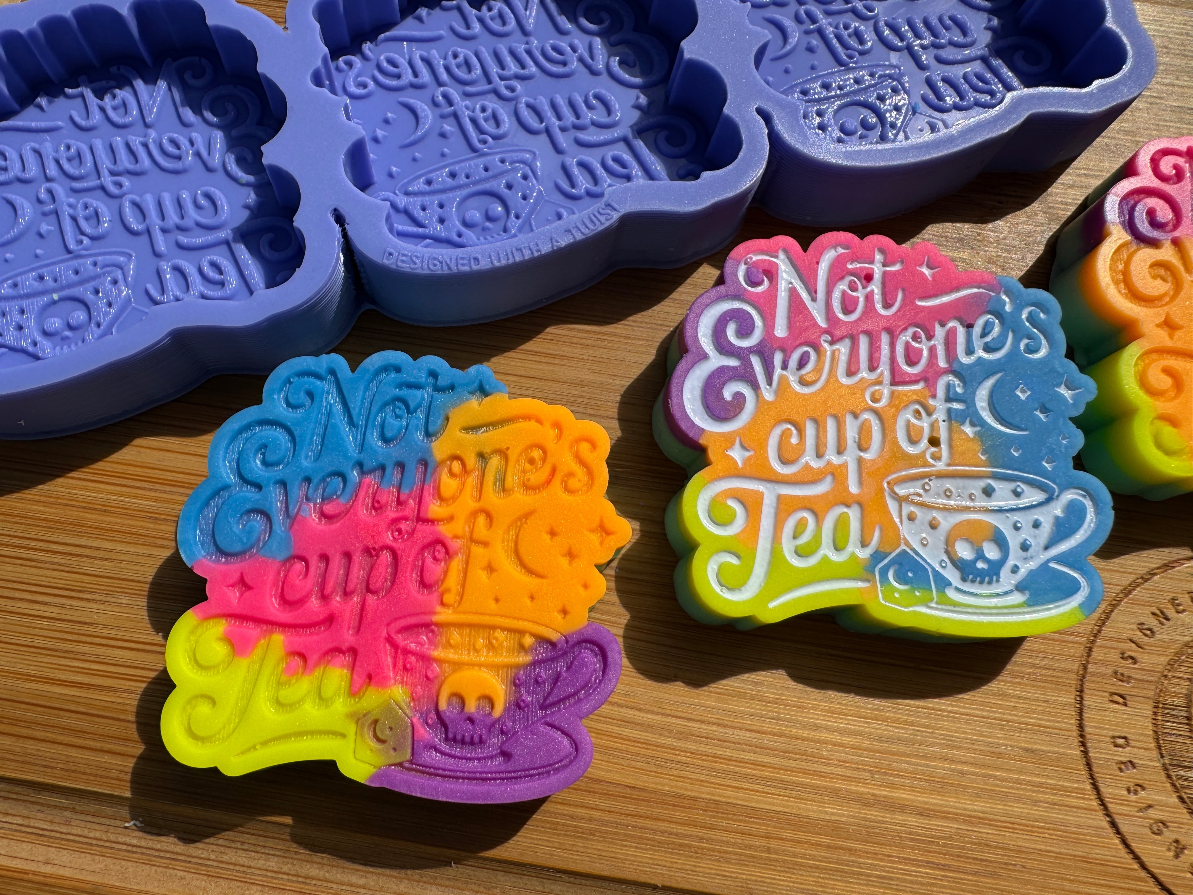 Not Everyone's Cup of Tea Silicone Trio Mold