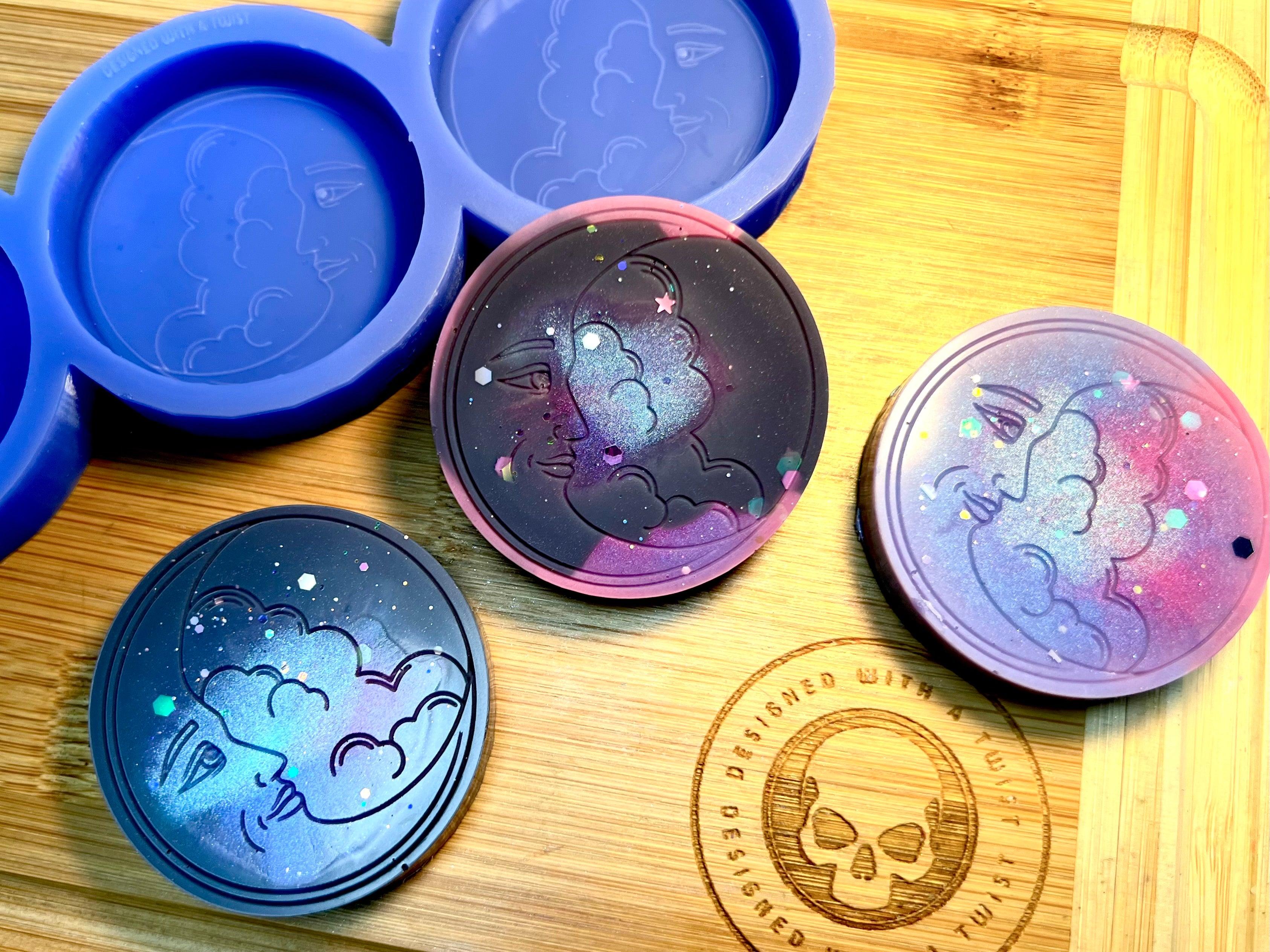 Moon Silicone Mold - Designed with a Twist - Top quality silicone molds made in the UK.