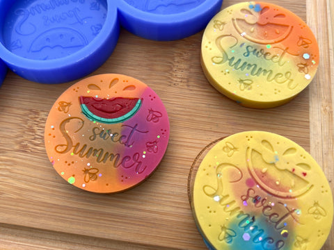 Sweet Summer Silicone Mold - Designed with a Twist - Top quality silicone molds made in the UK.