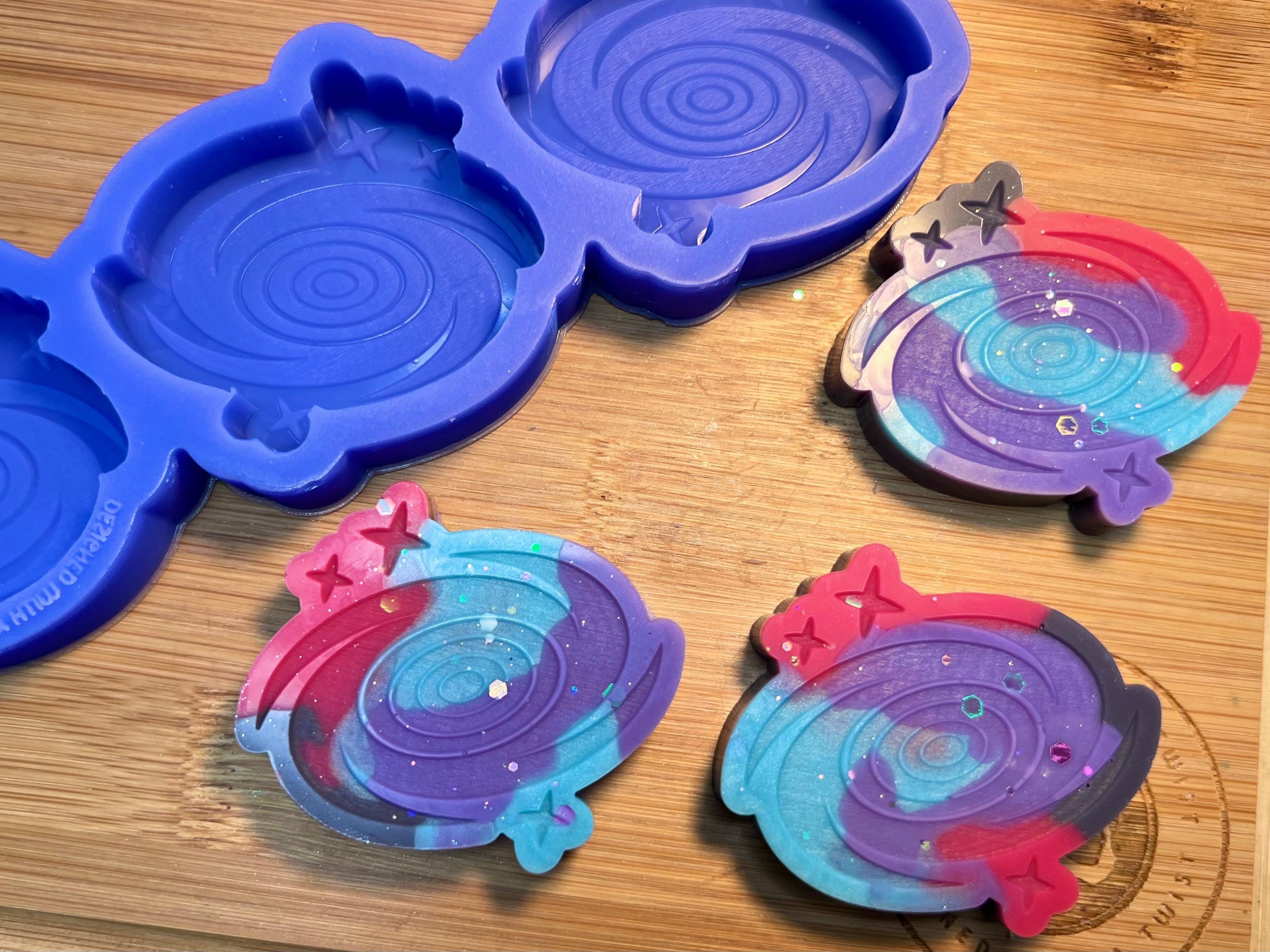 Galaxy Silicone Mold - Designed with a Twist - Top quality silicone molds made in the UK.