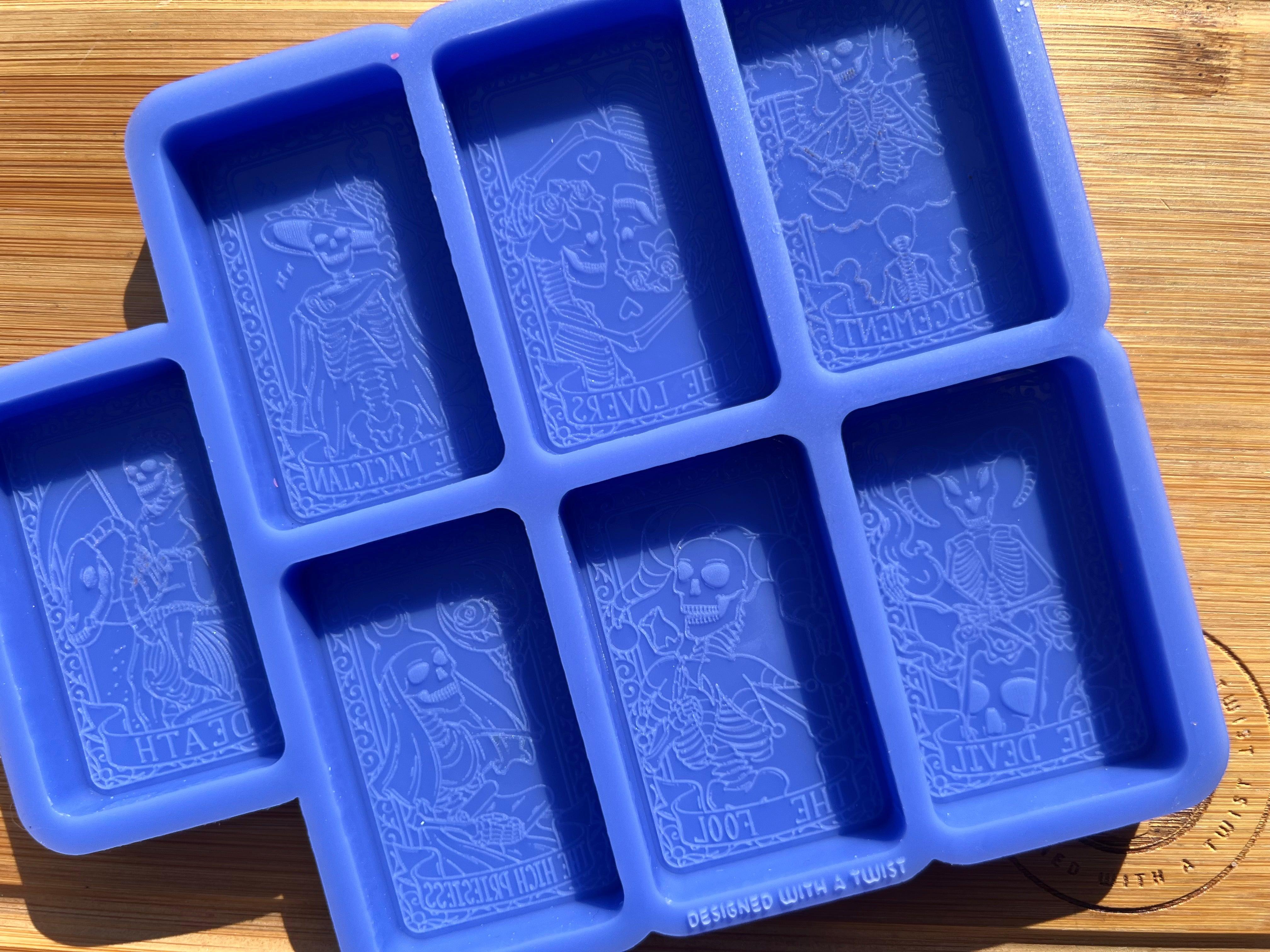 Tarot Silicone Mold - Designed with a Twist - Top quality silicone molds made in the UK.