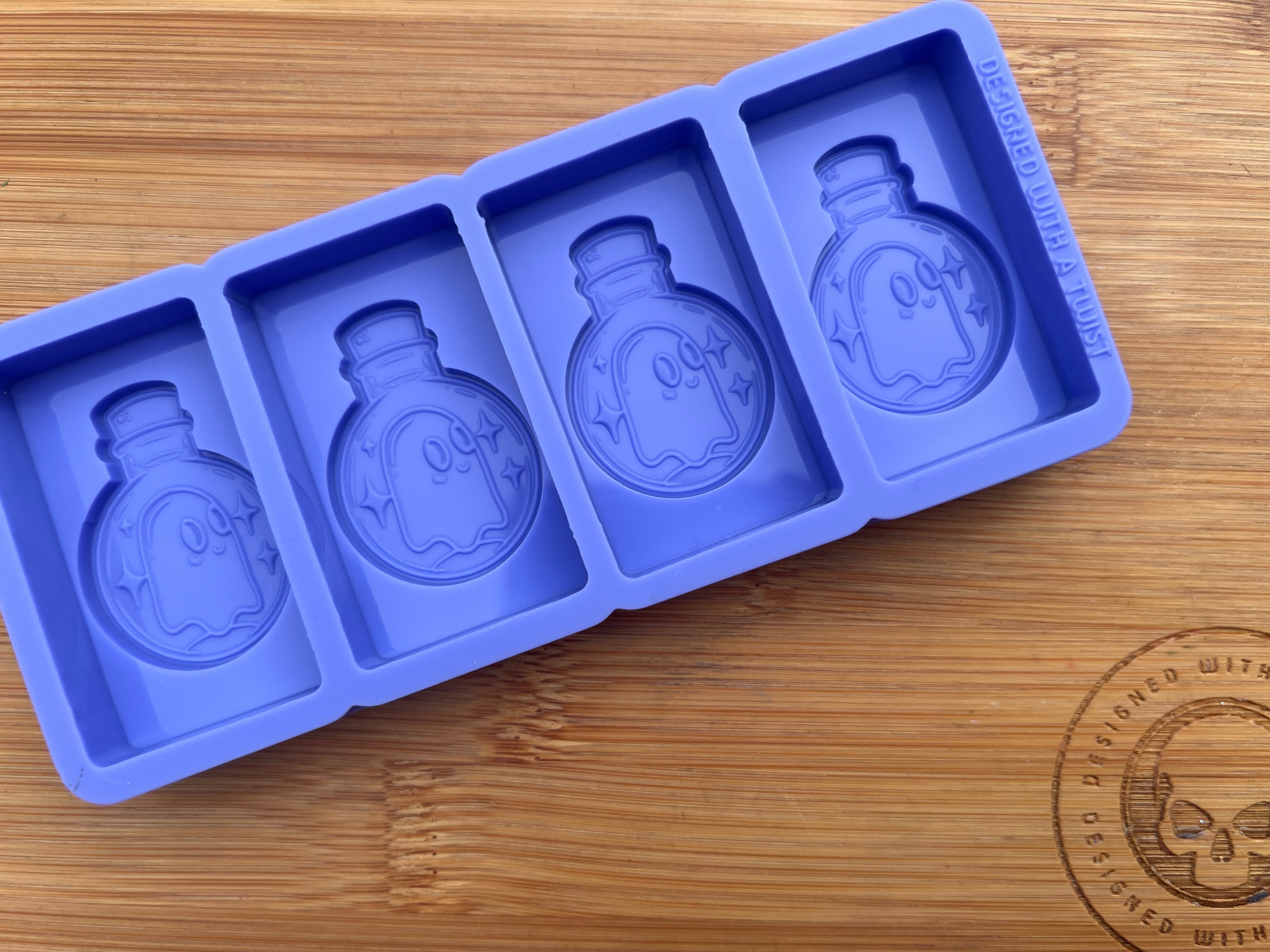 Ghost in a Bottle Silicone Mold - HoBa Edition