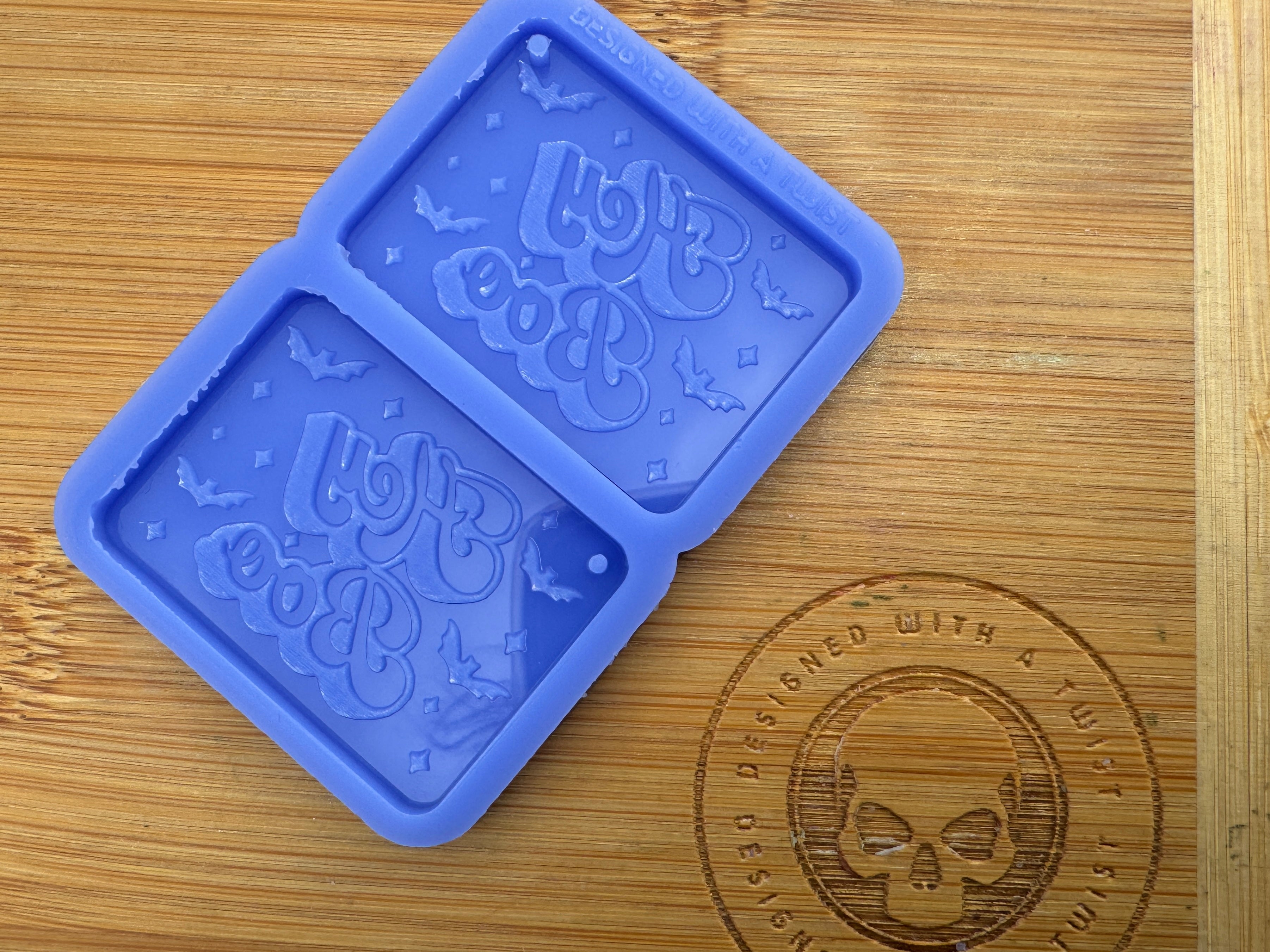 Hey Boo Earring Silicone Mold
