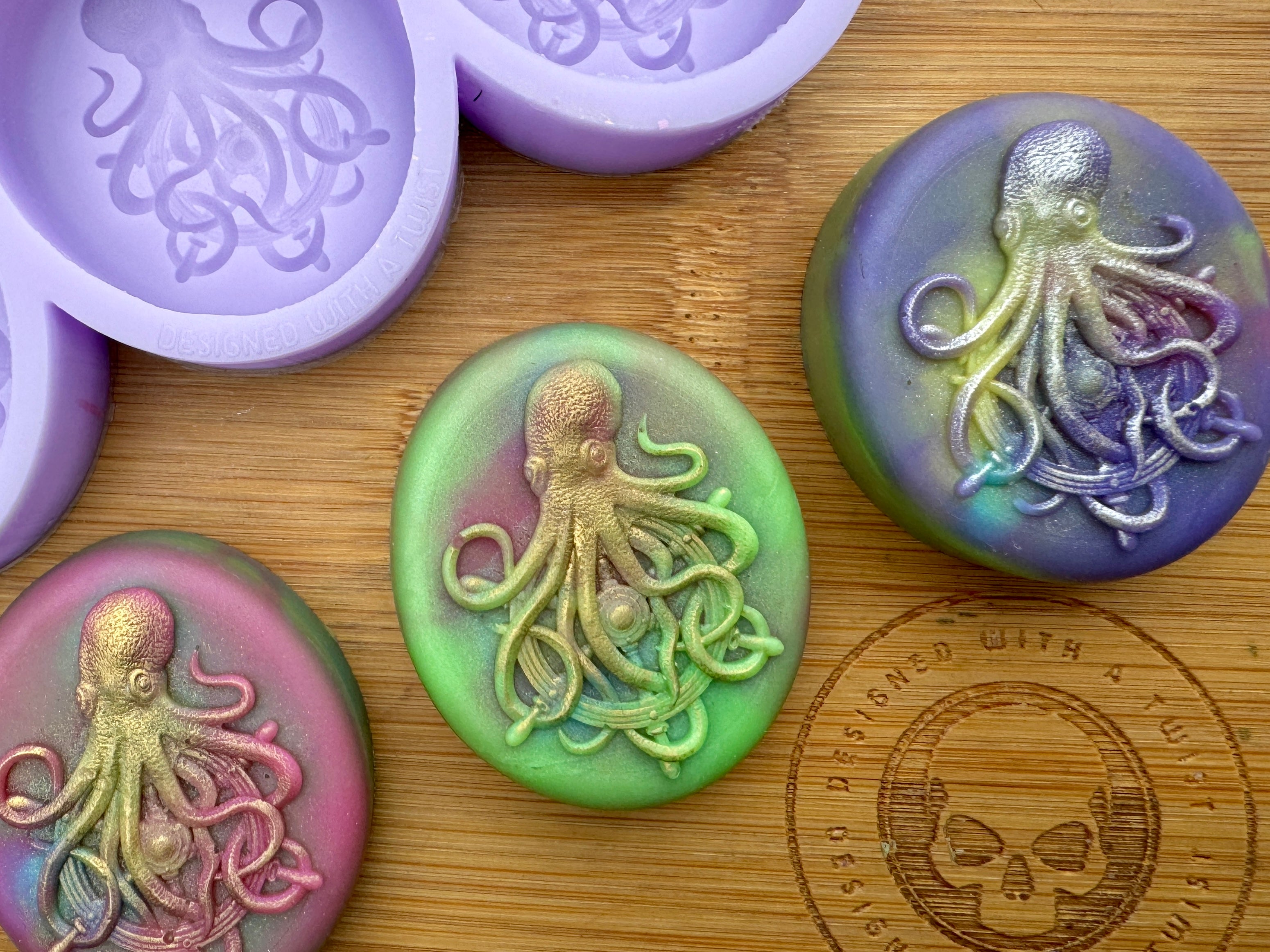3D Octopus Silicone Mold