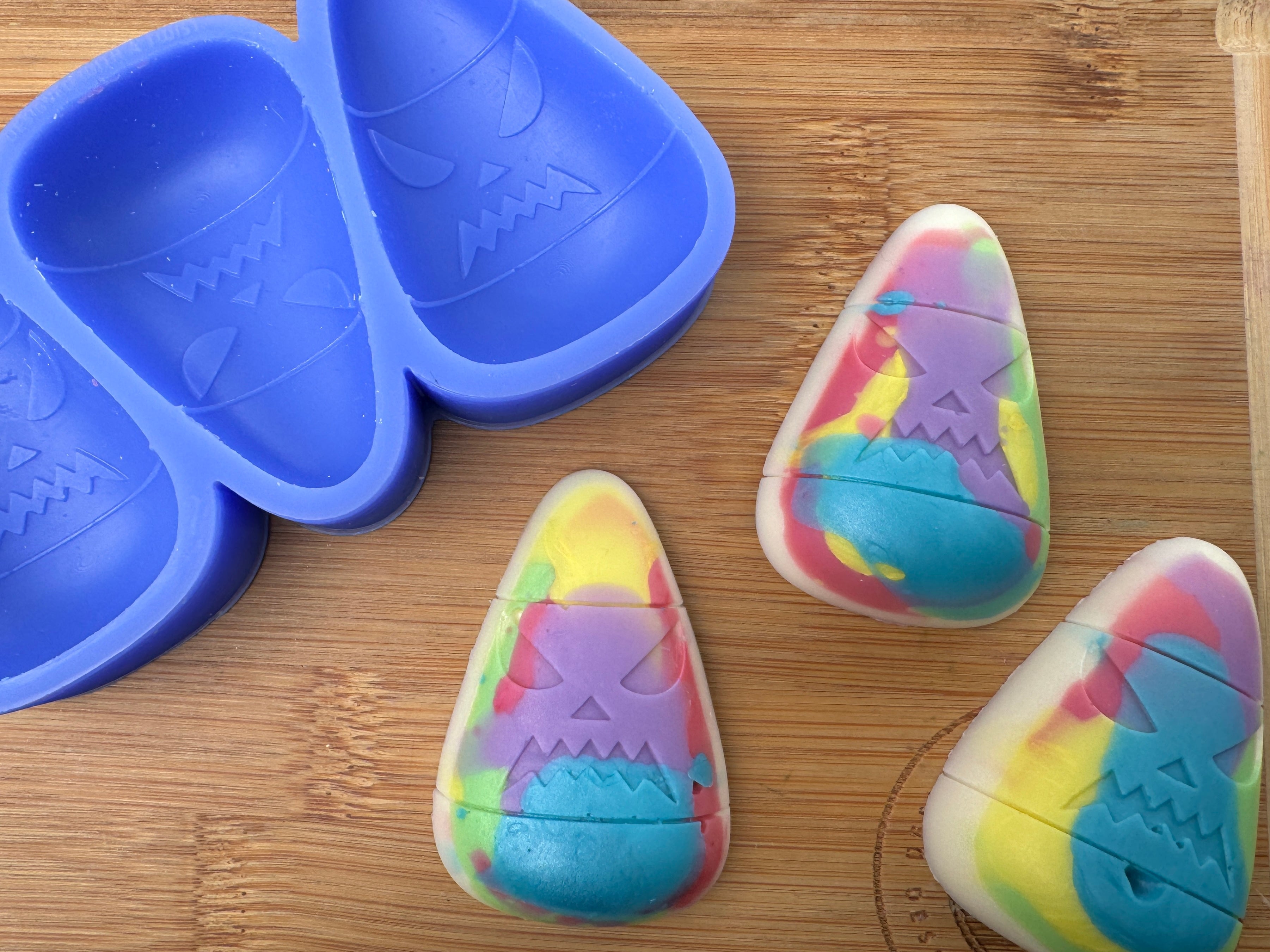 3D Candy Corn Silicone Mold