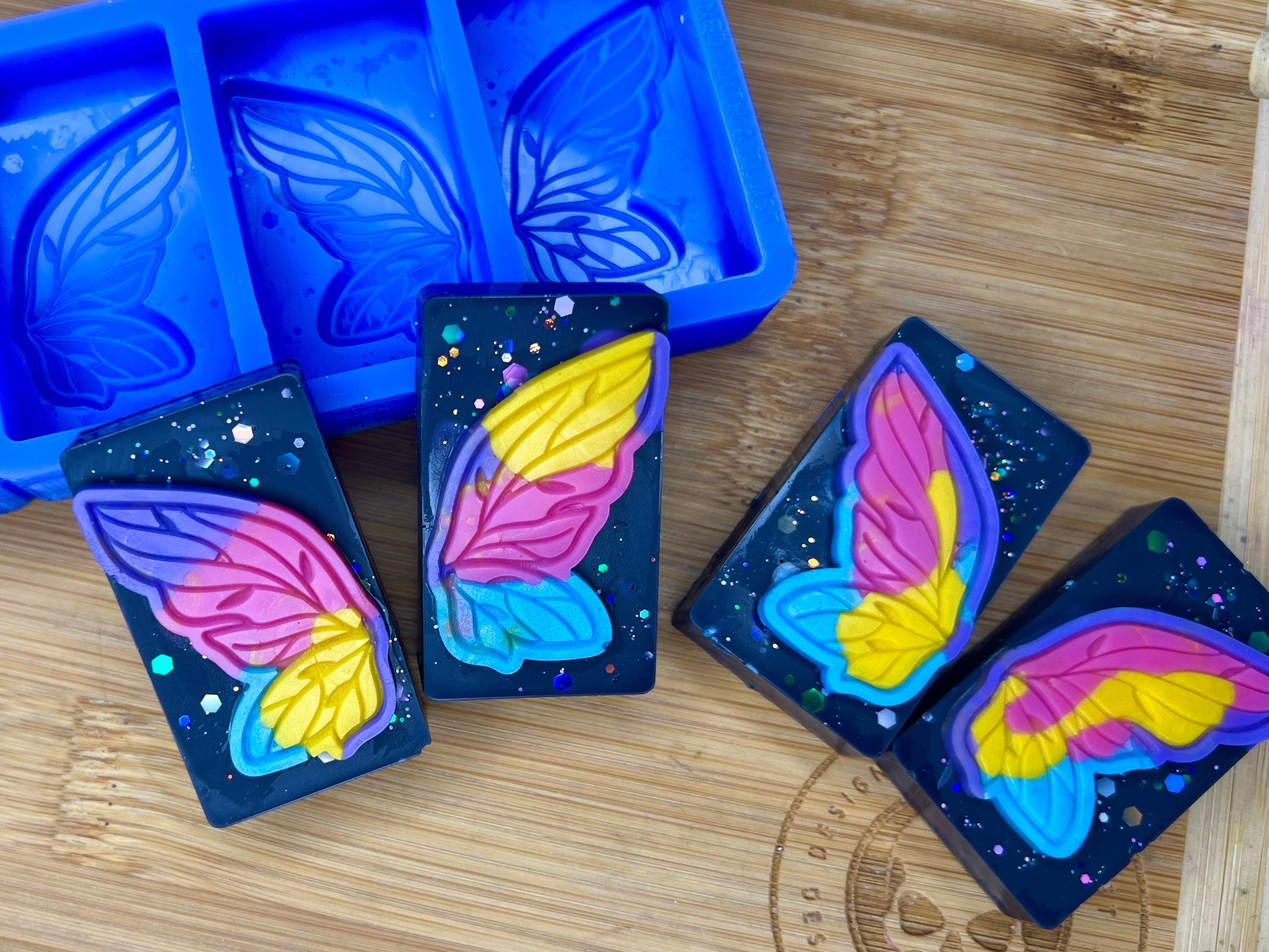 Fairy Wings Silicone Mold - HoBa Edition - Designed with a Twist - Top quality silicone molds made in the UK.