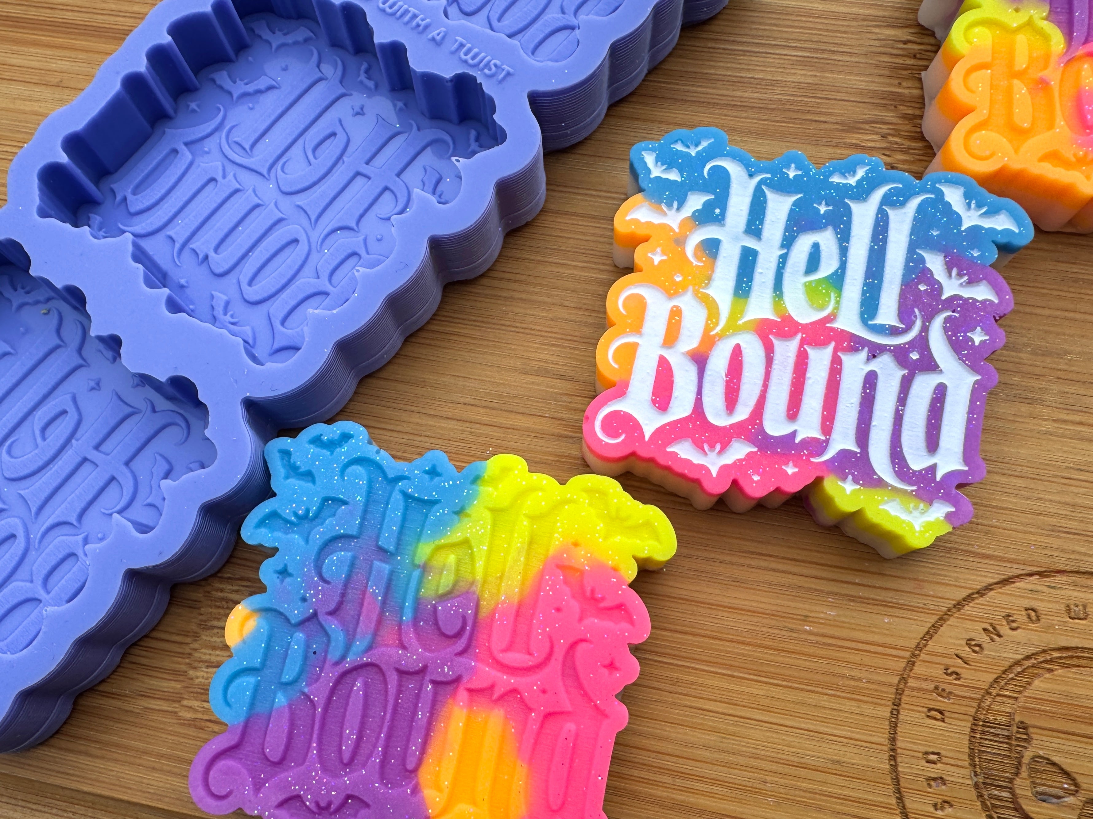 Hell Bound Silicone Trio Mold