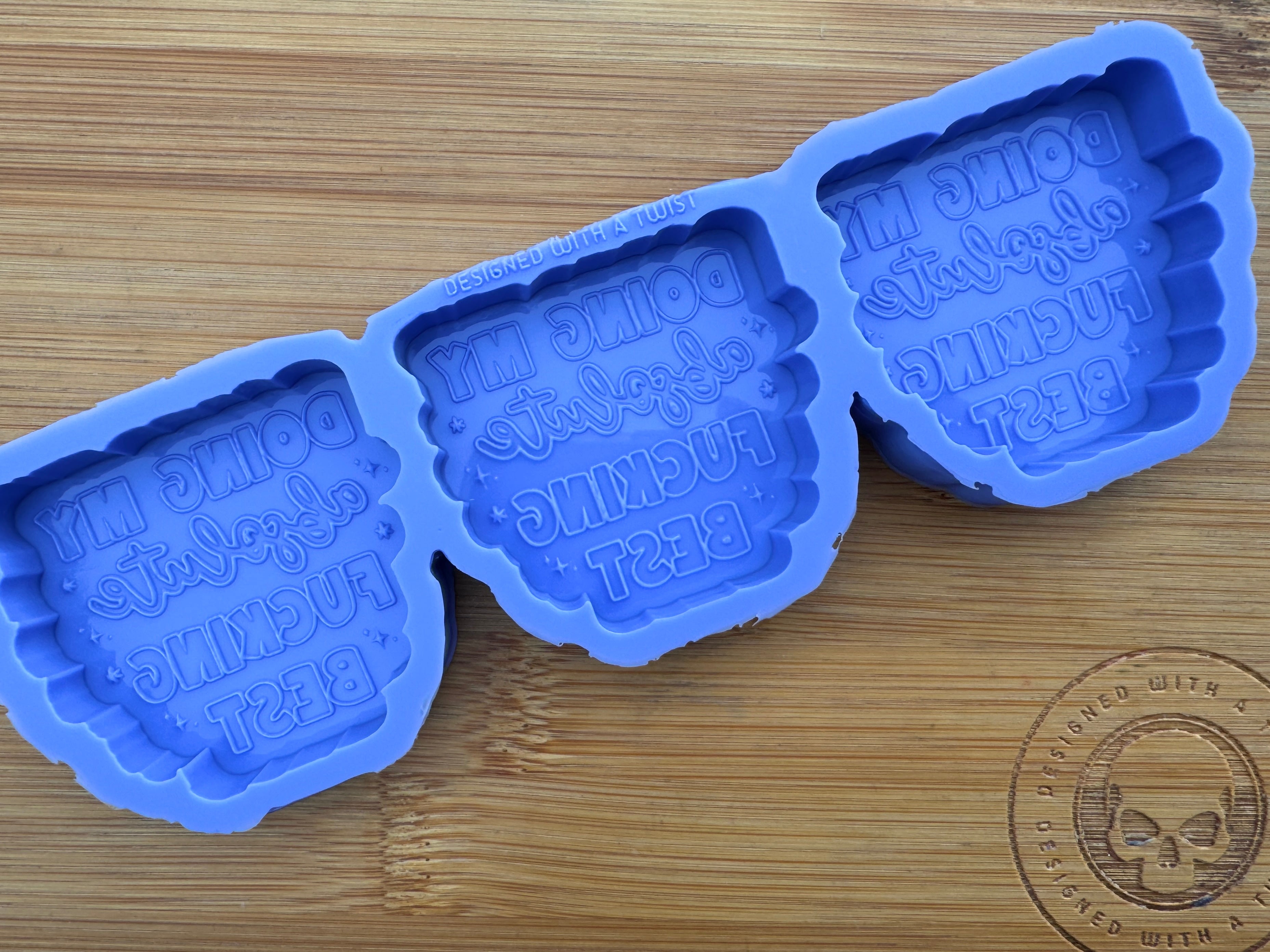 Doing My Absolute F*cking Best Silicone Trio Mold