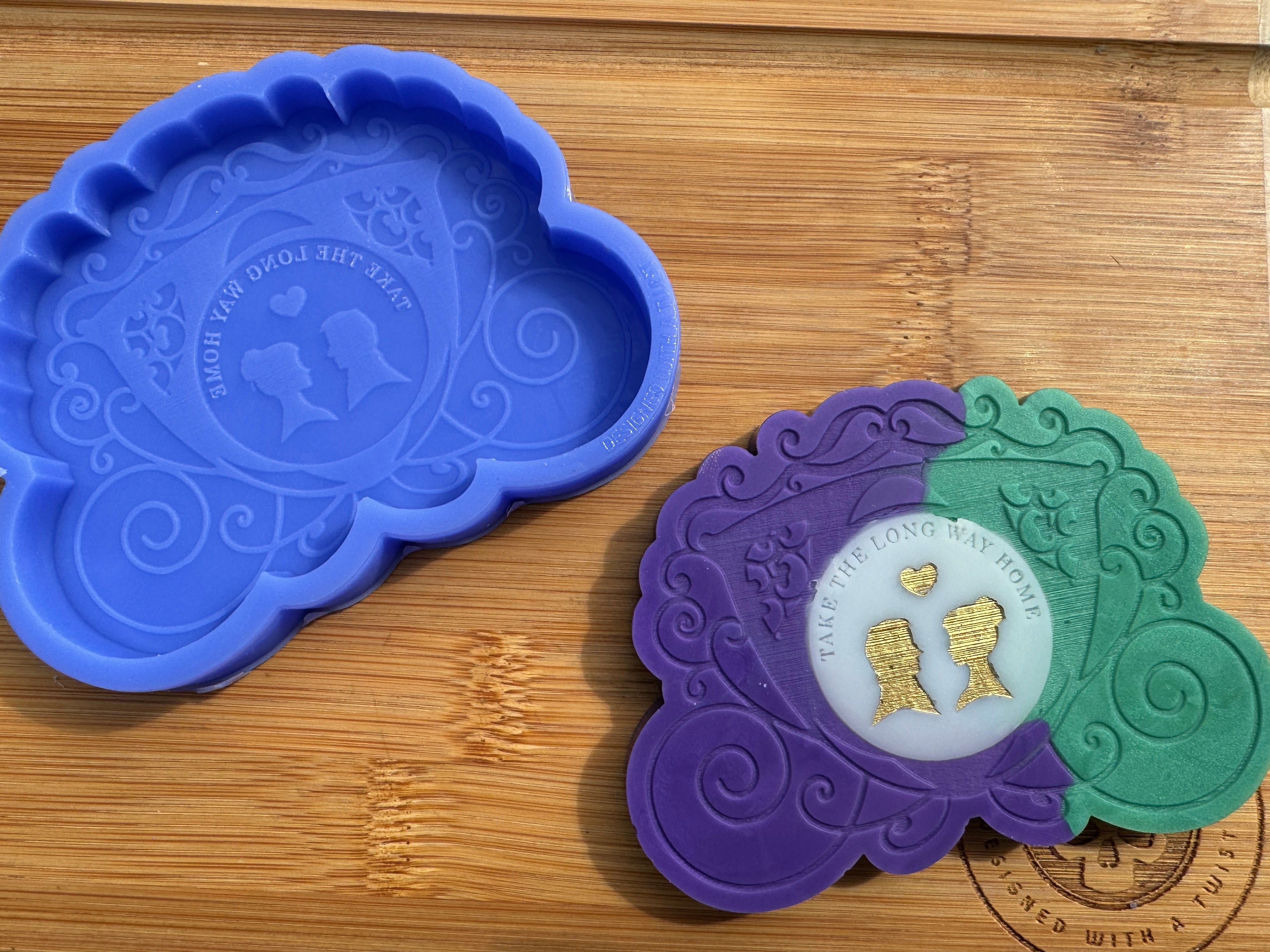 Lovers Carriage Silicone Mold