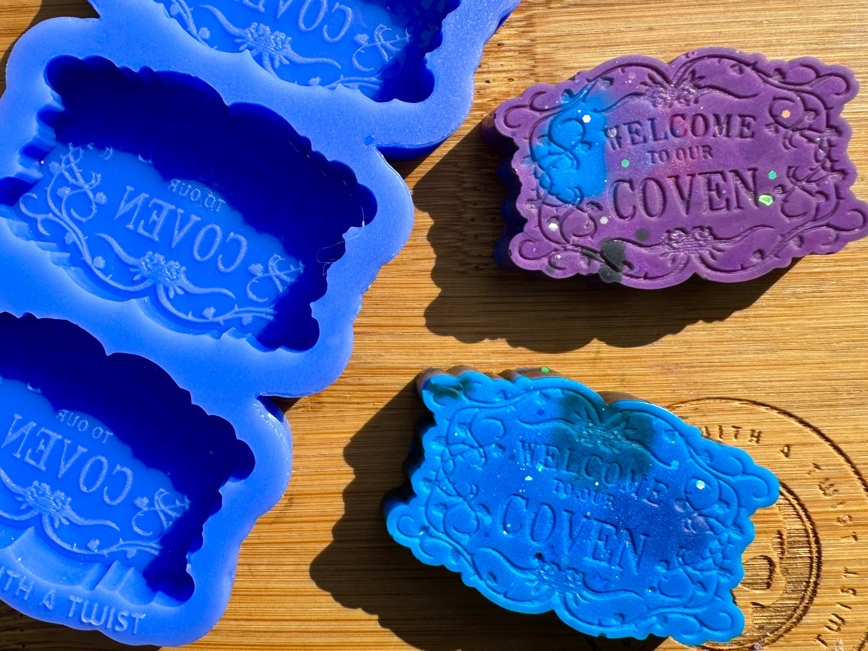 Welcome to Our Coven Silicone Mold