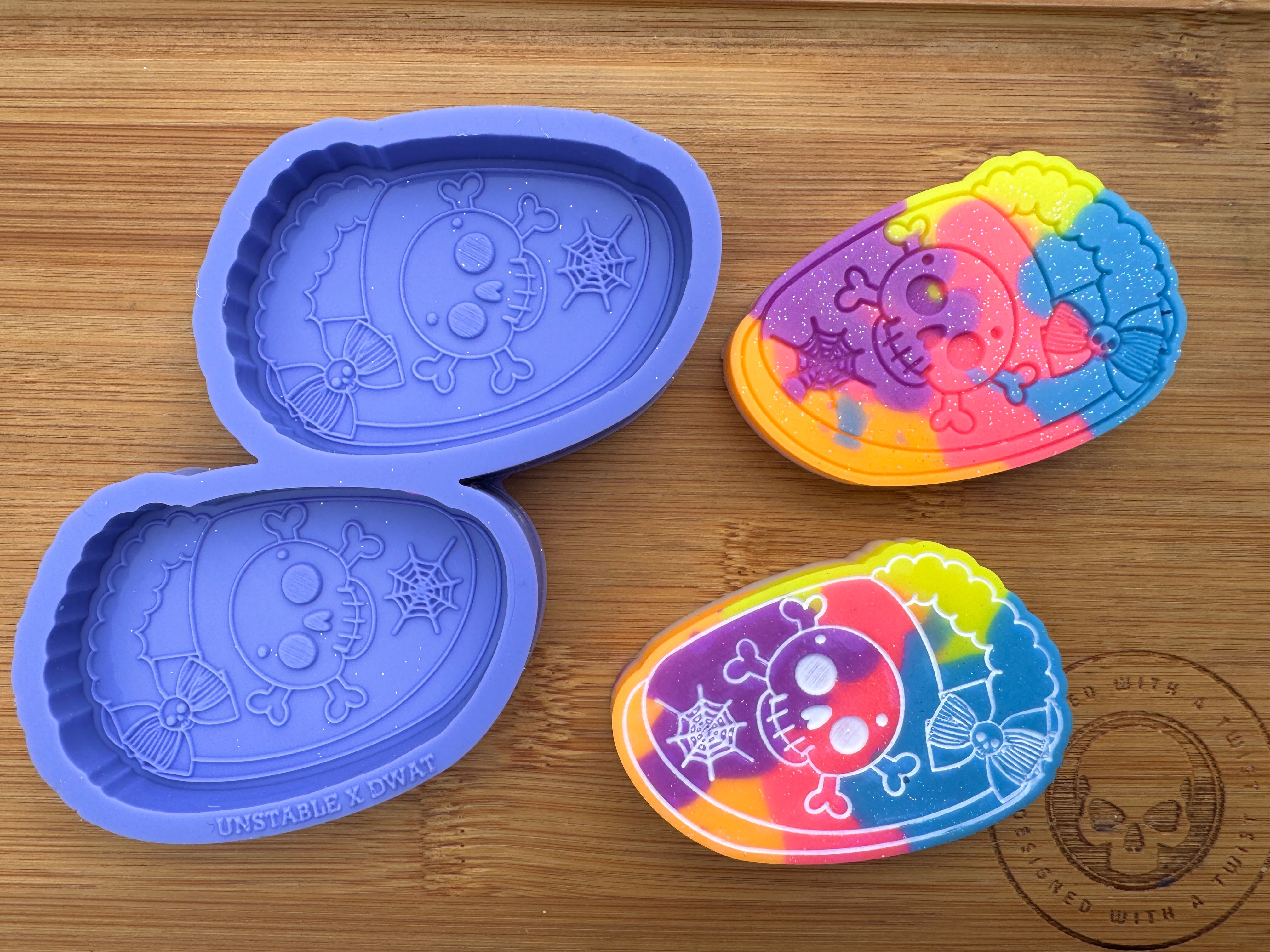 Ghoul Slippers Silicone Duo Mold