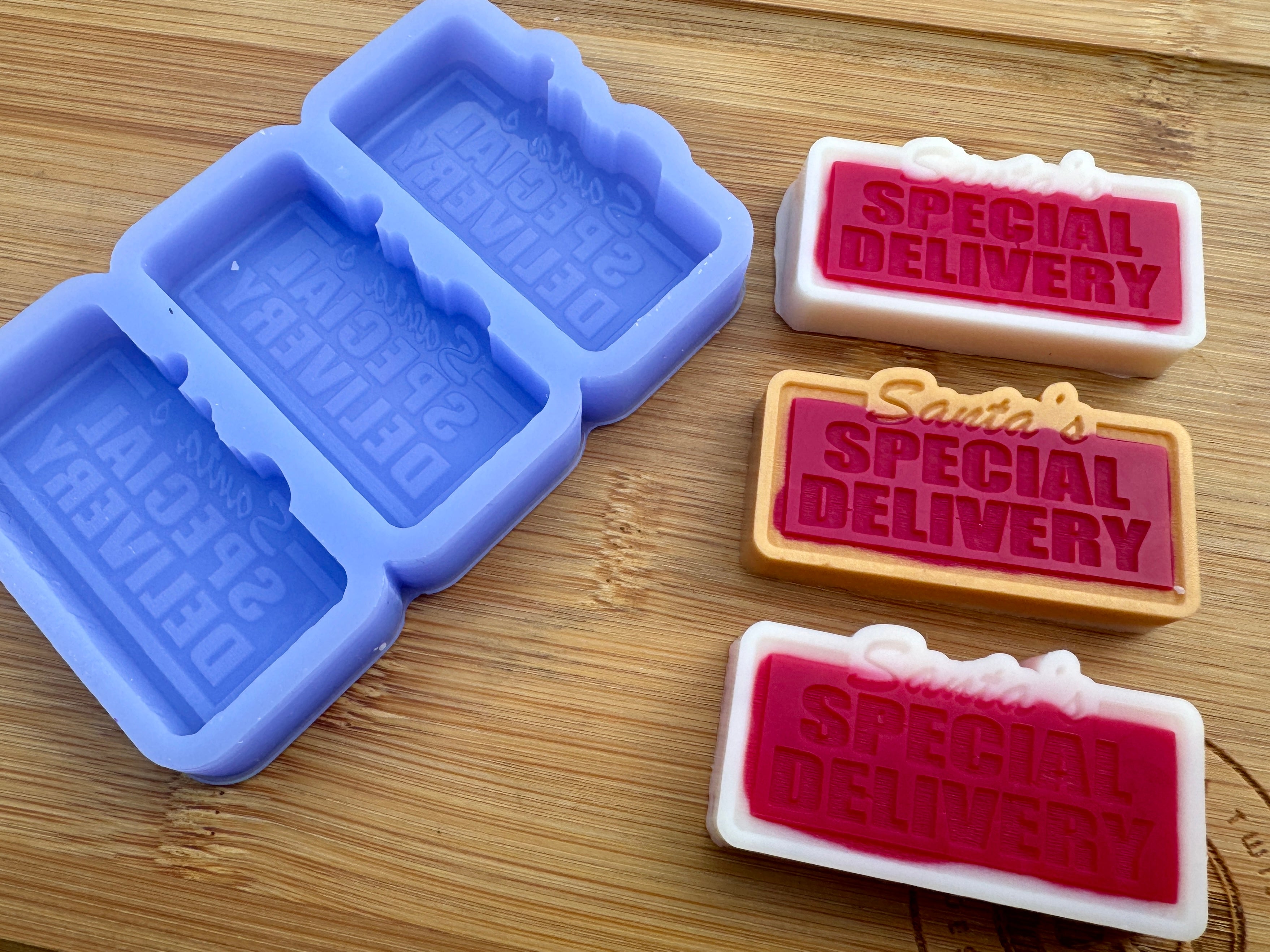 Santa Special Delivery Silicone Mold
