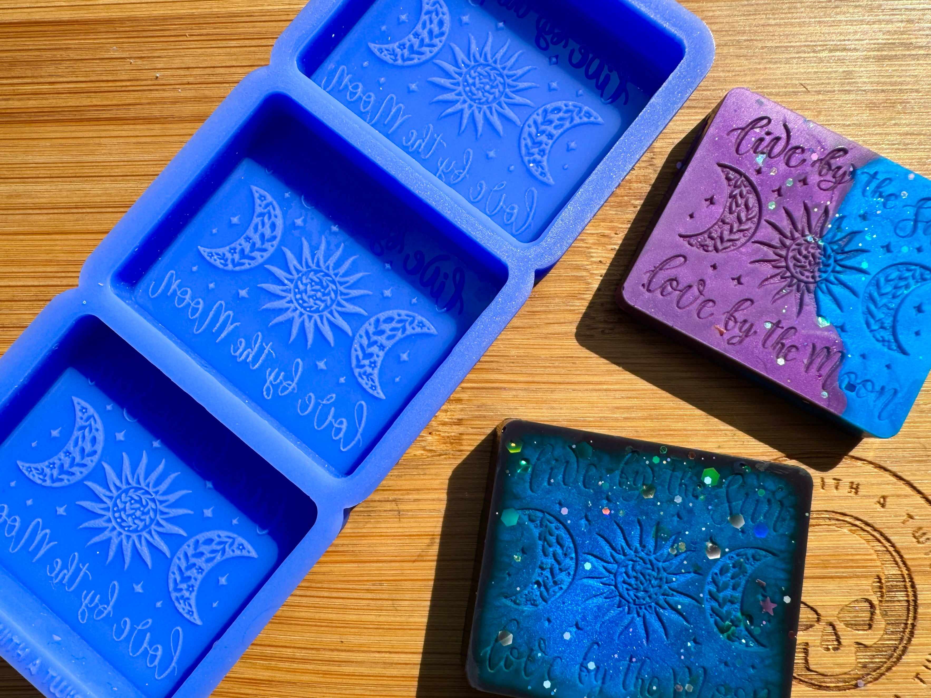 Live by the Sun, Love by the Moon Silicone Mold