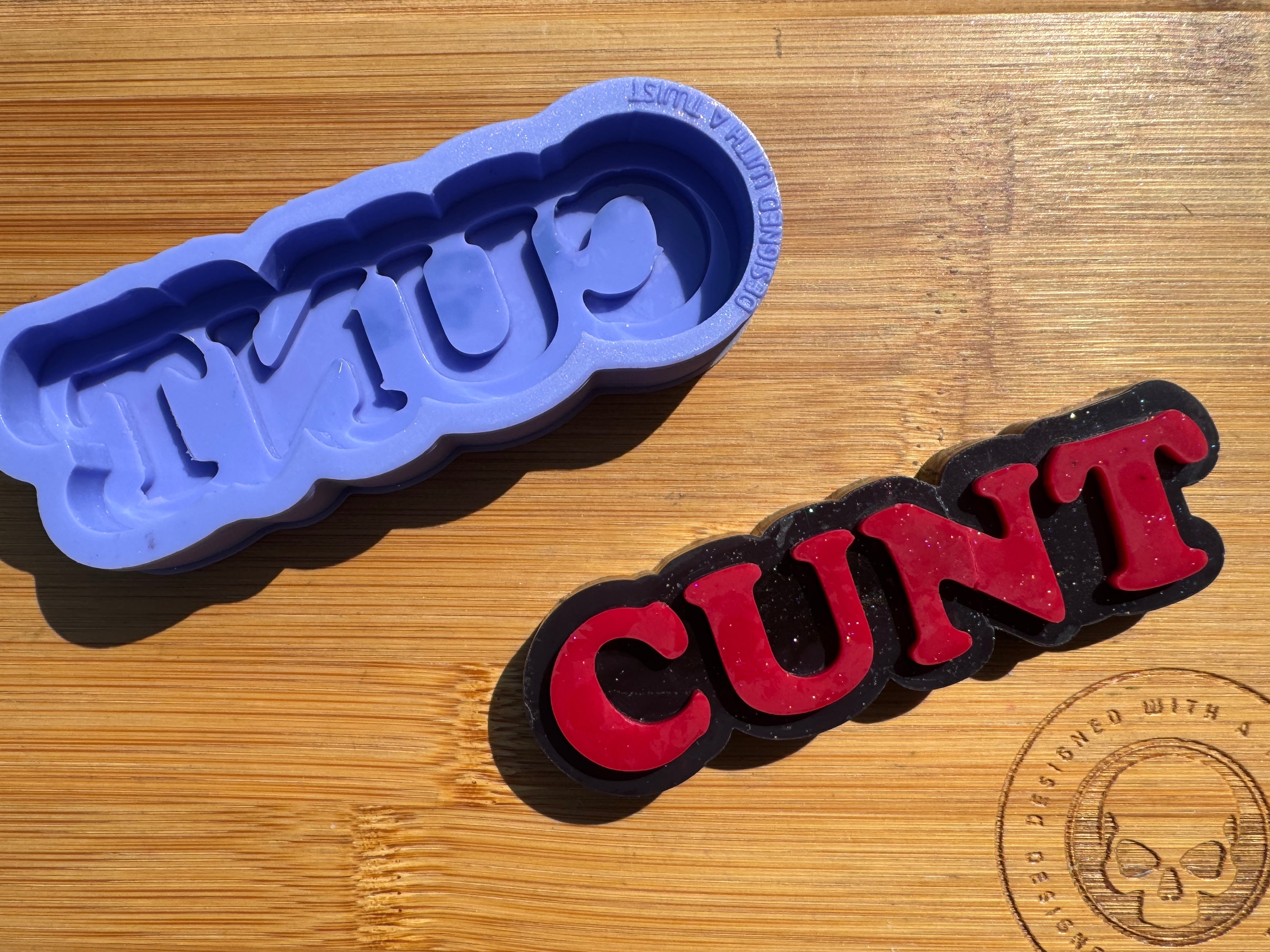 Large C*nt Silicone Mold