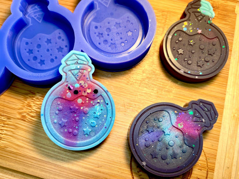 Moon Water Silicone Mold - Designed with a Twist - Top quality silicone molds made in the UK.