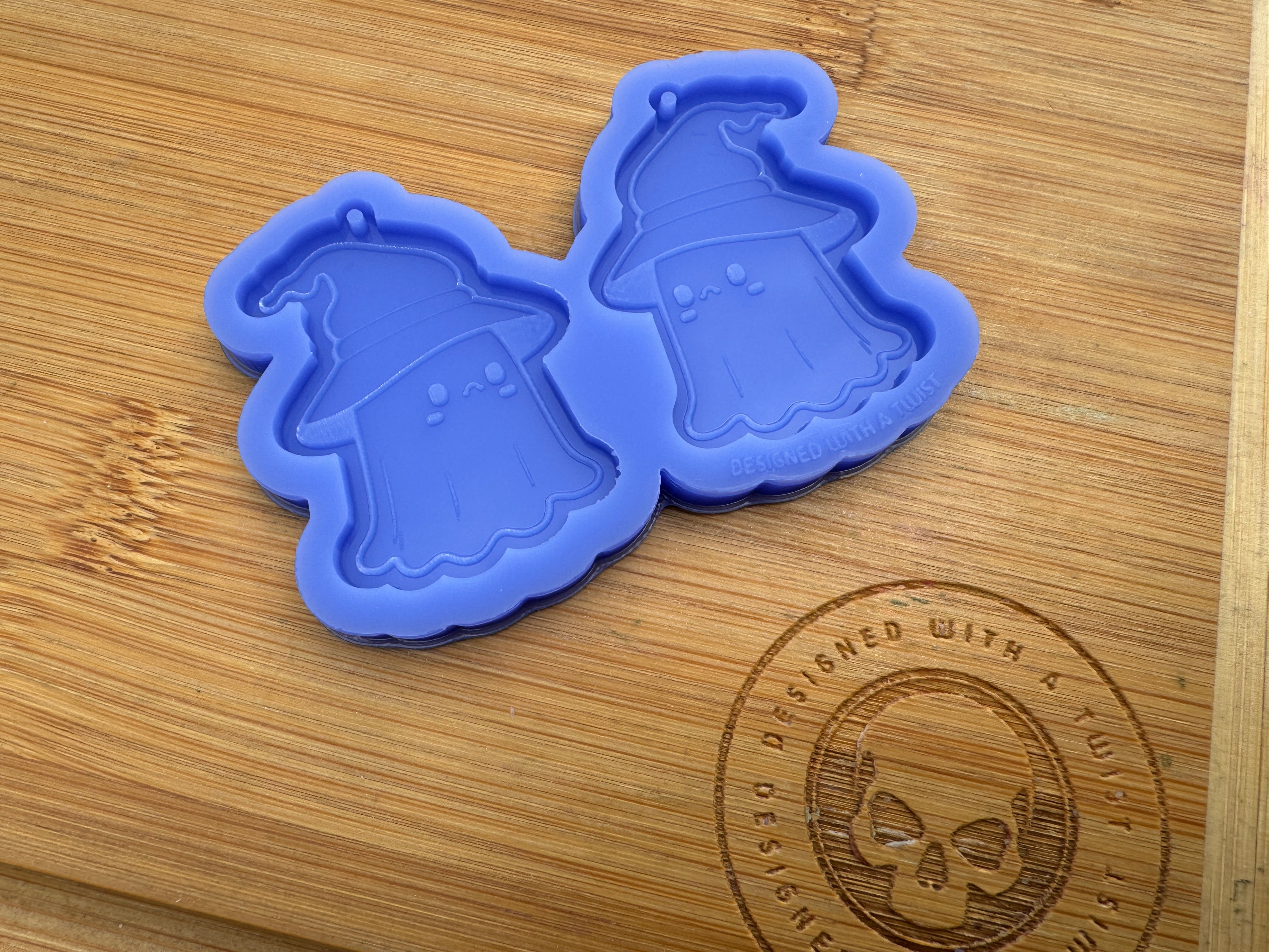 Ghost Wizard Earring Silicone Mold