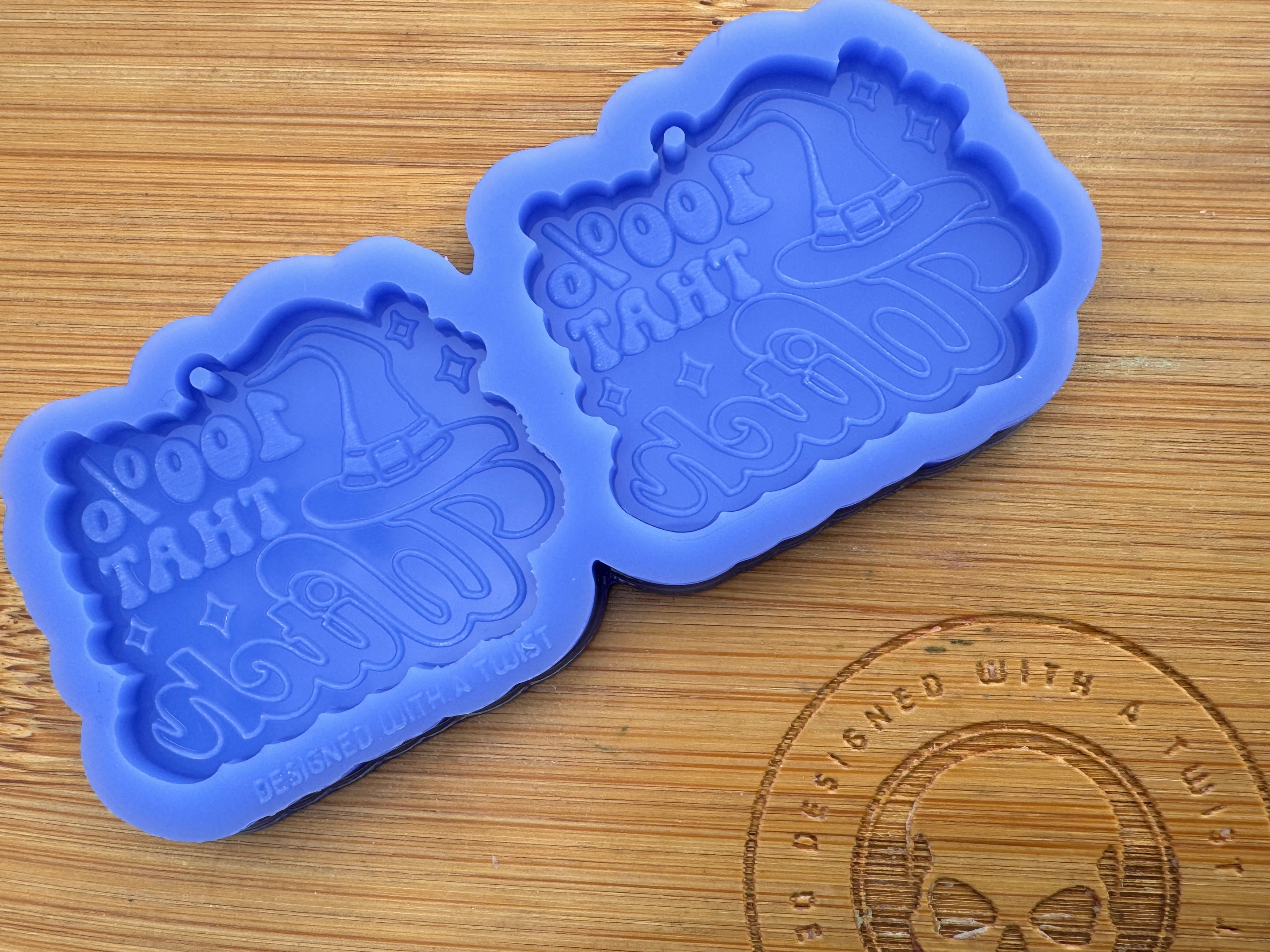 100% That Witch Earring Silicone Mold