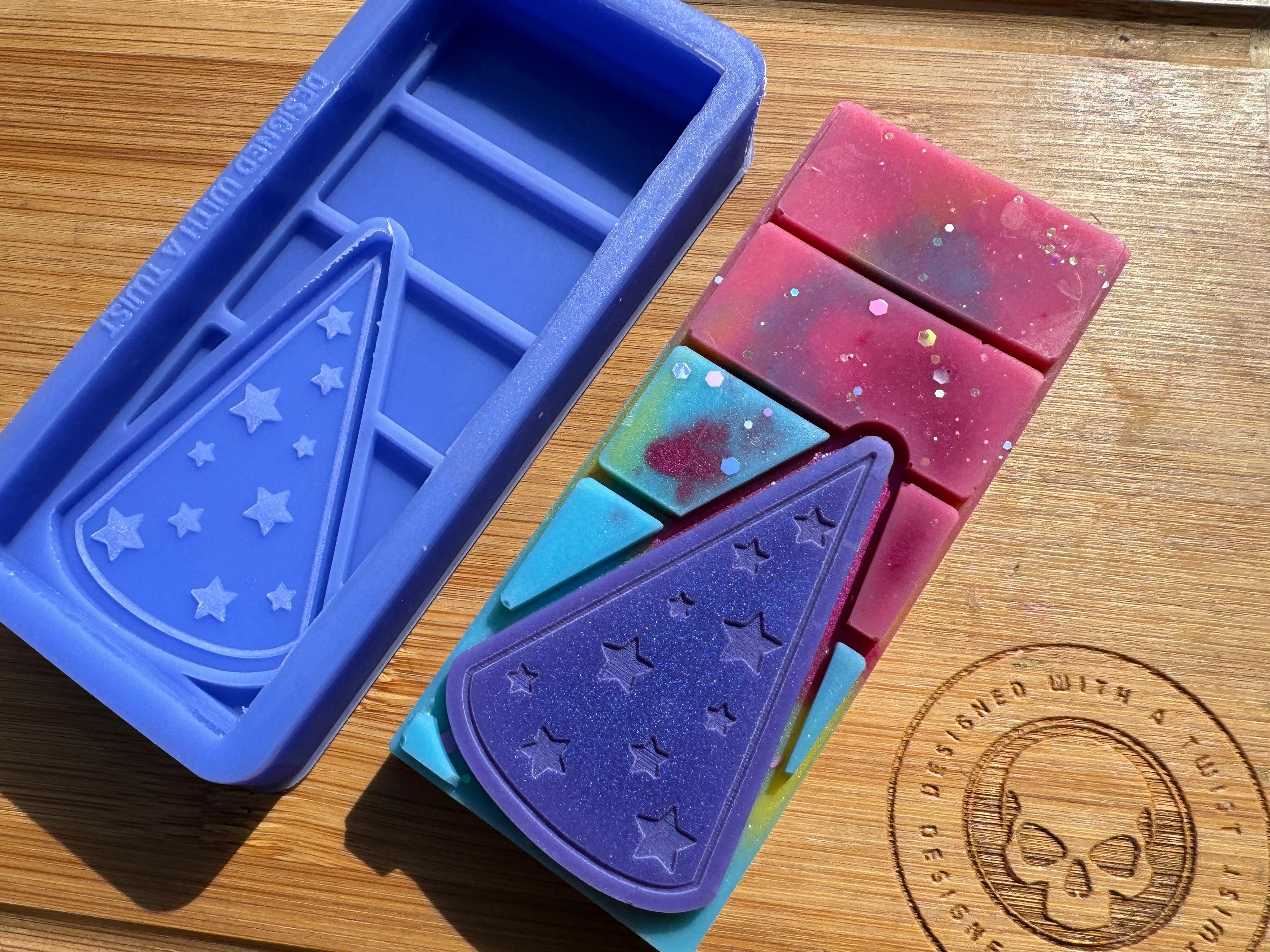 Party Hat Snapbar Silicone Mold - Designed with a Twist - Top quality silicone molds made in the UK.