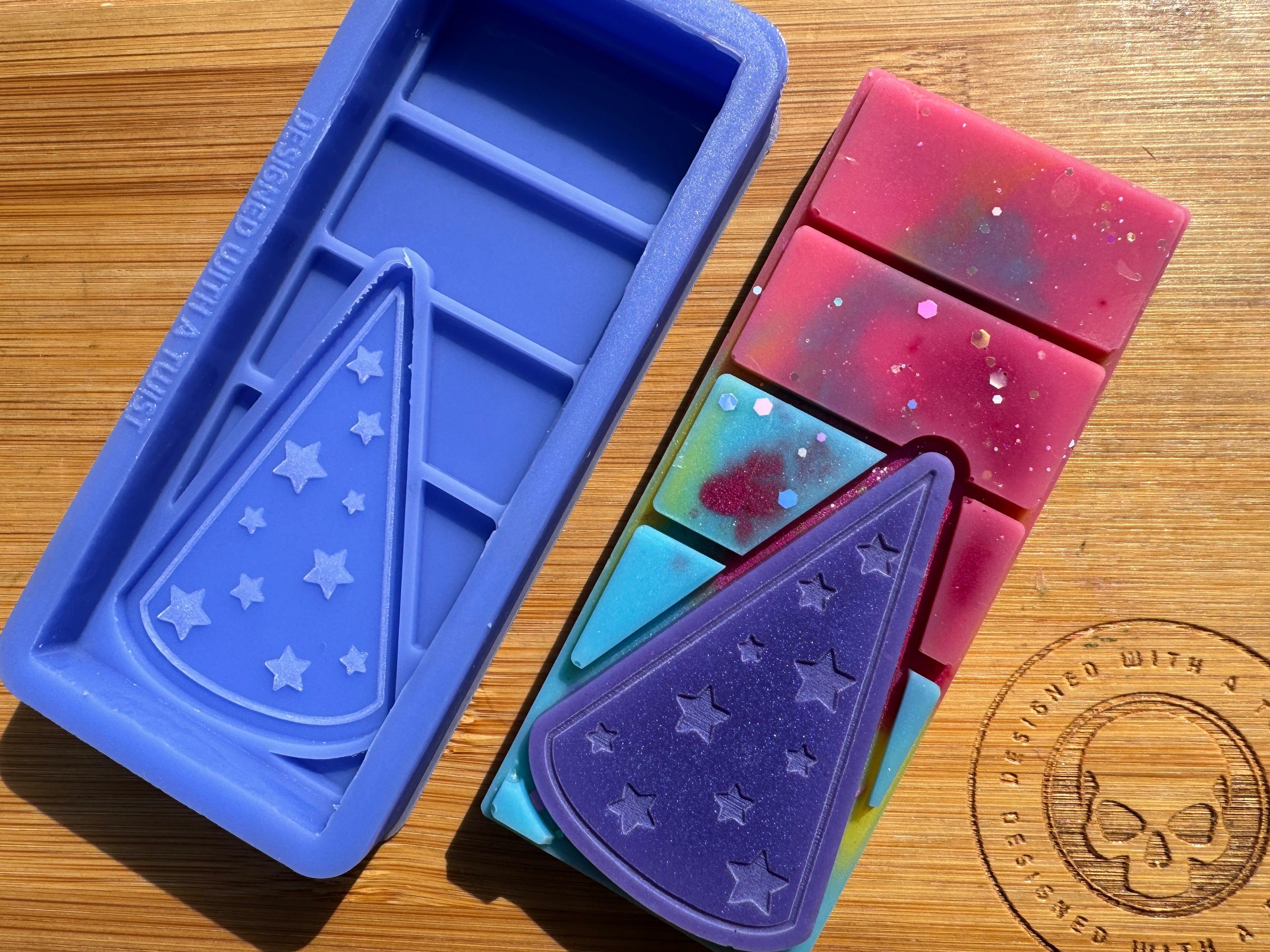 Party Hat Snapbar Silicone Mold - Designed with a Twist - Top quality silicone molds made in the UK.