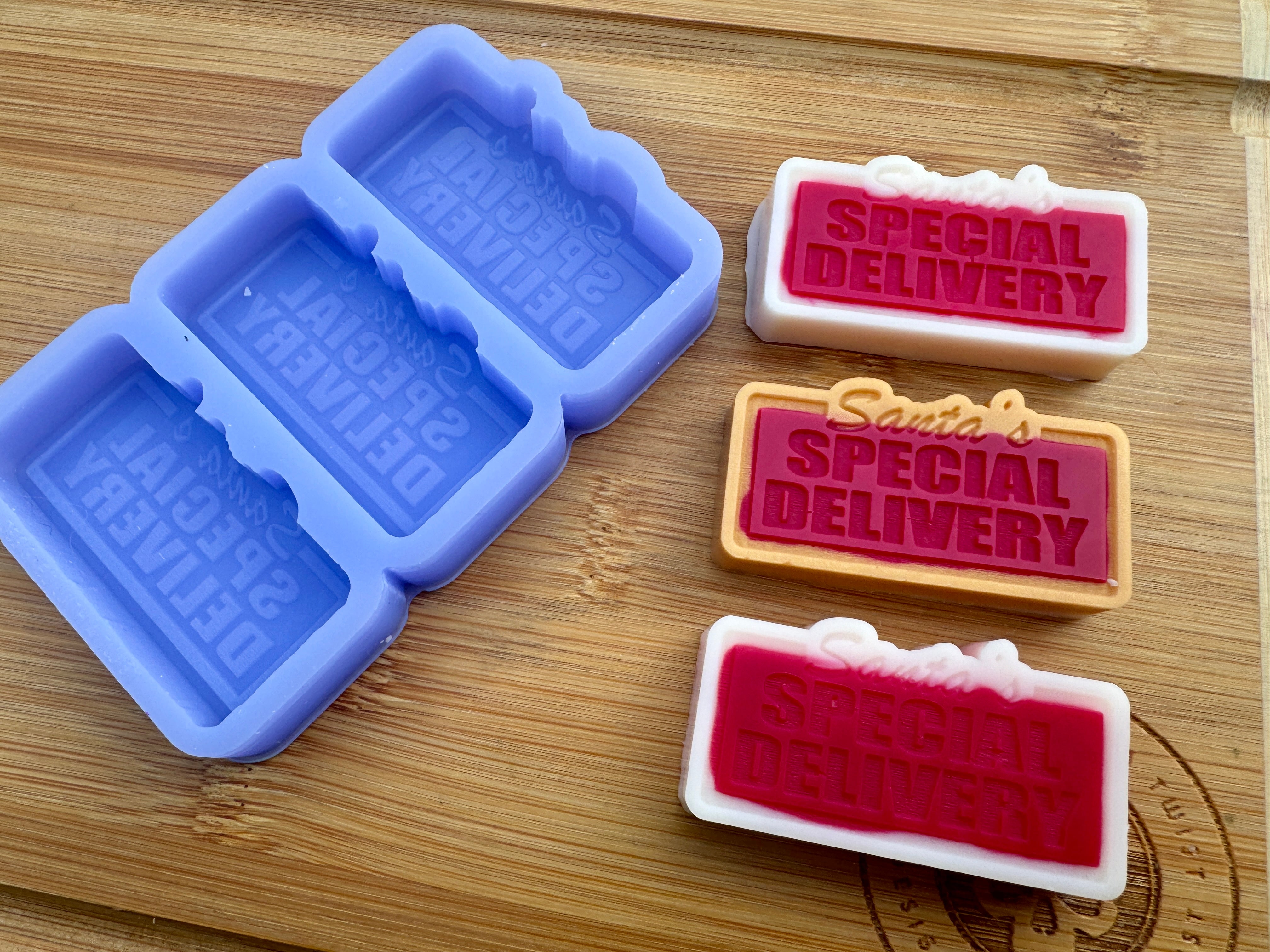 Santa Special Delivery Silicone Mold