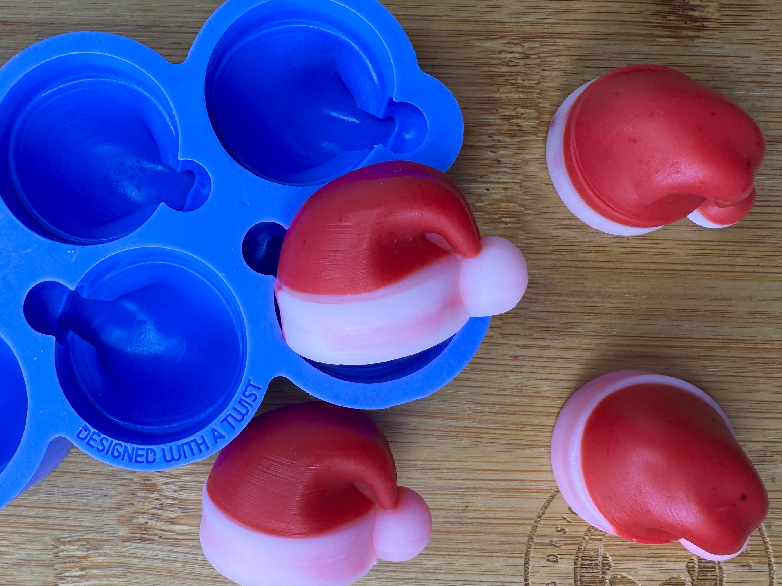 Mini Santa Hat Silicone Mold