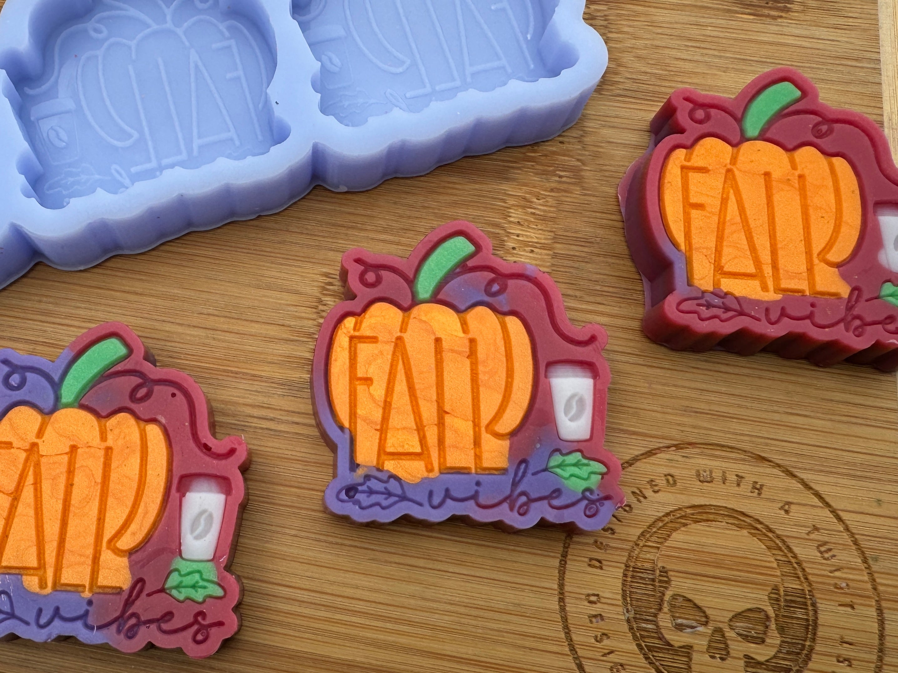 Fall Pumpkin Silicone Mold
