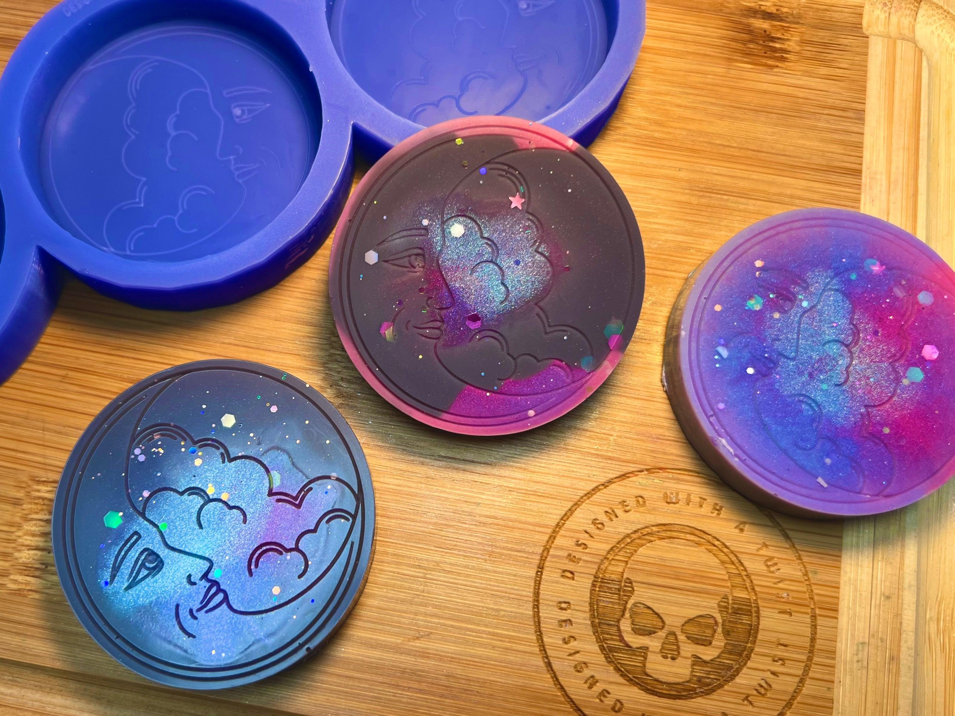 Moon Silicone Mold - Designed with a Twist - Top quality silicone molds made in the UK.