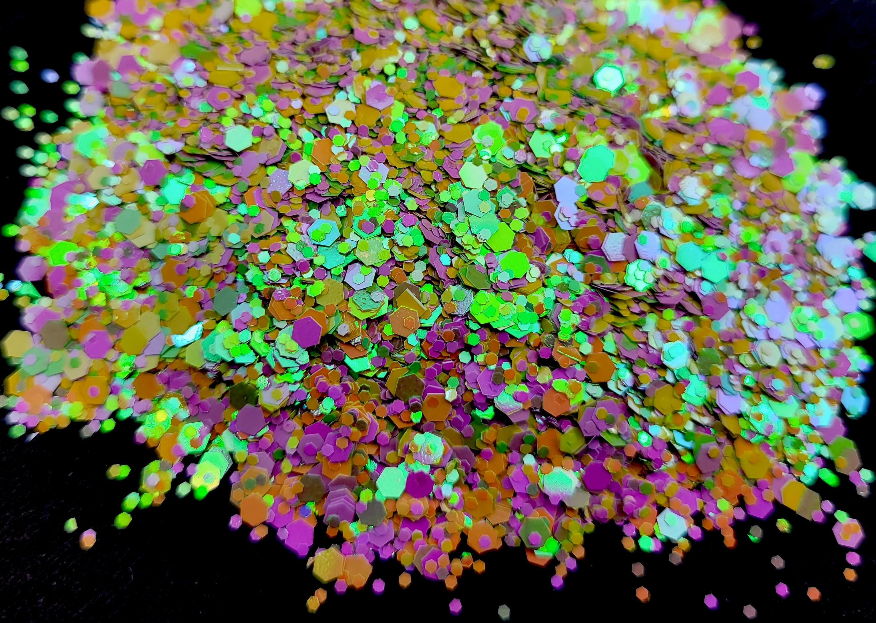 Carnival - Glitter Bag 10g - Designed with a Twist - Top quality silicone molds made in the UK.